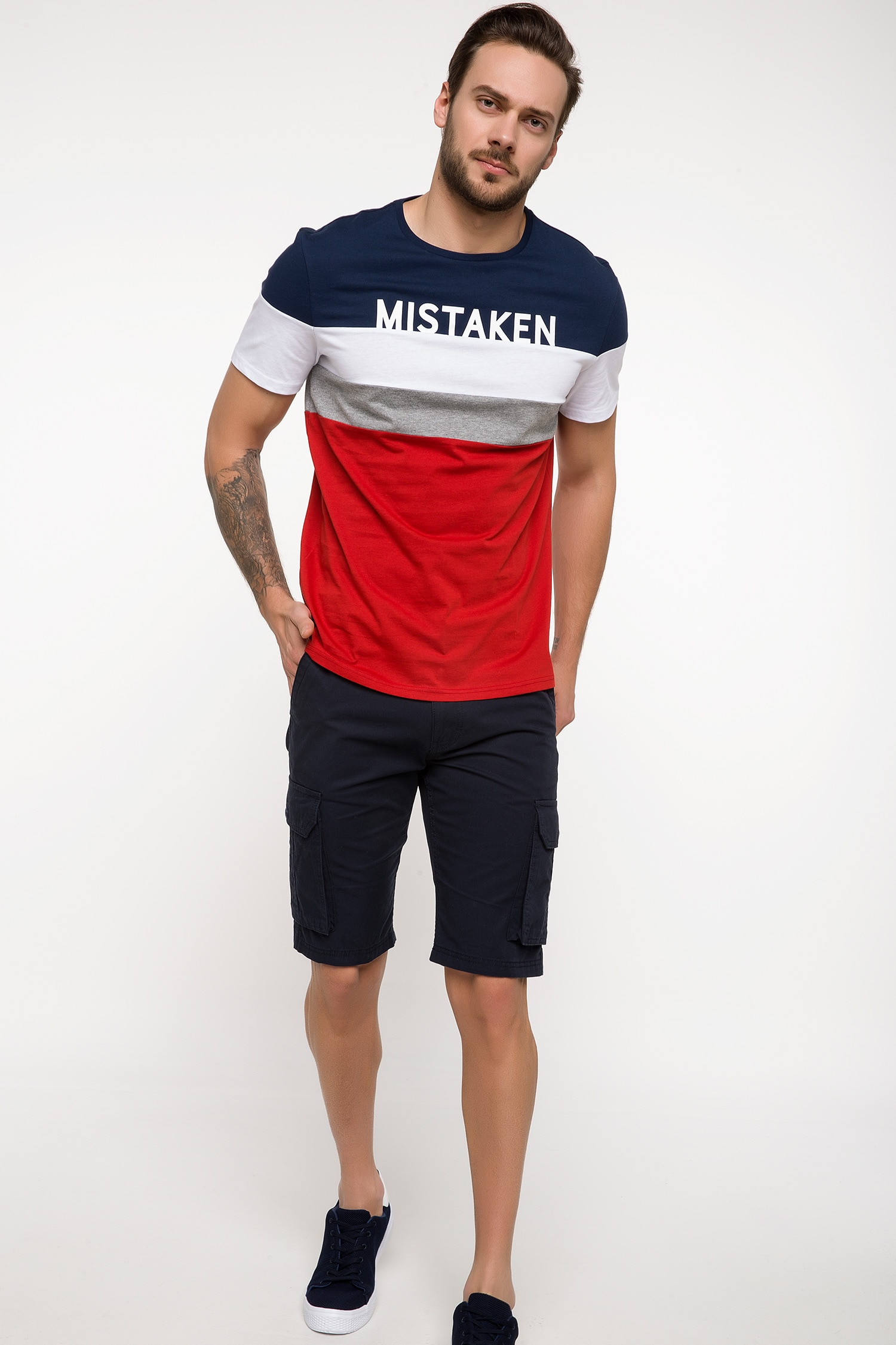 Defacto Baskılı T-shirt. 2
