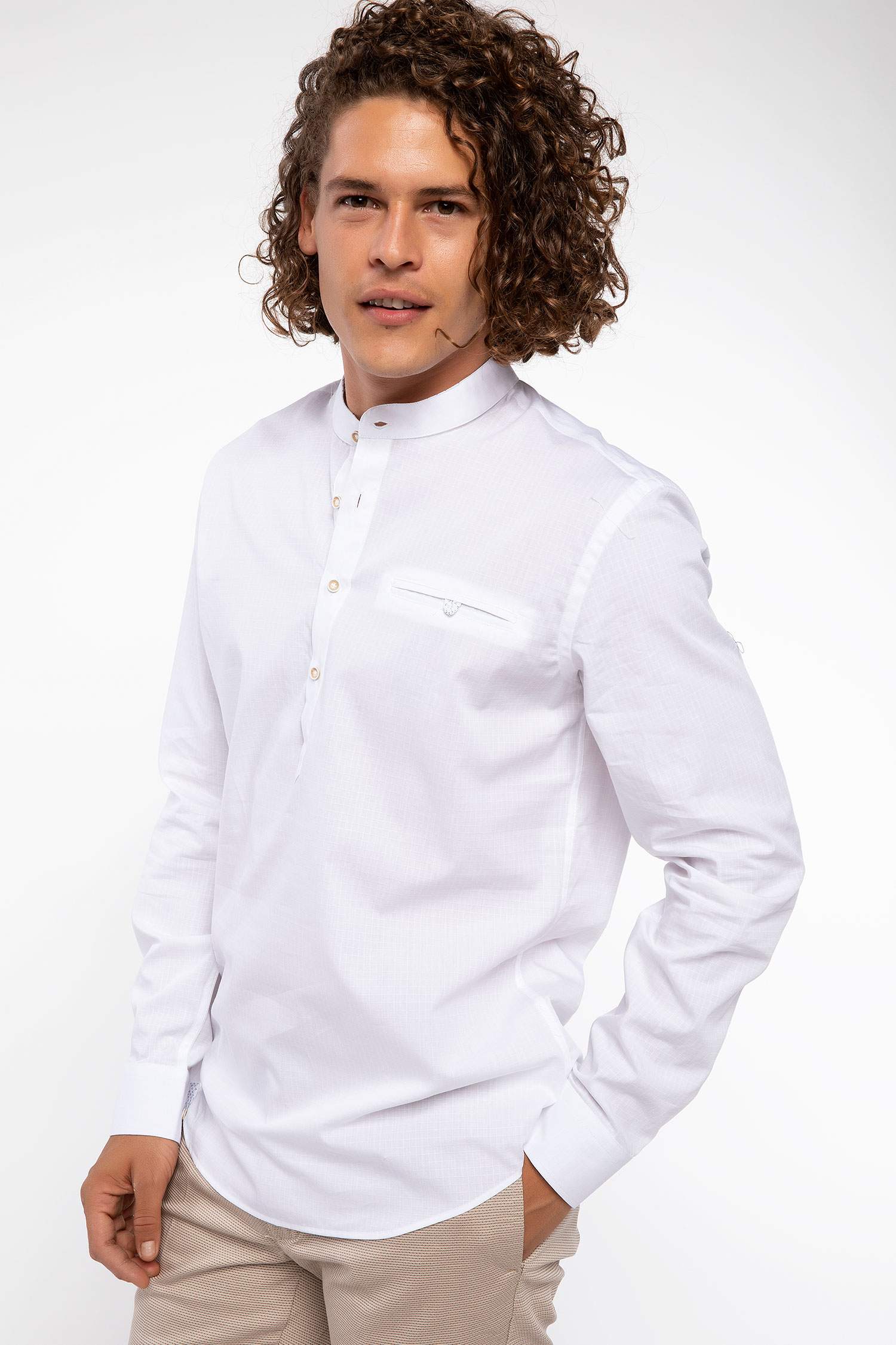 Defacto Uzun Kol Gömlek. 1