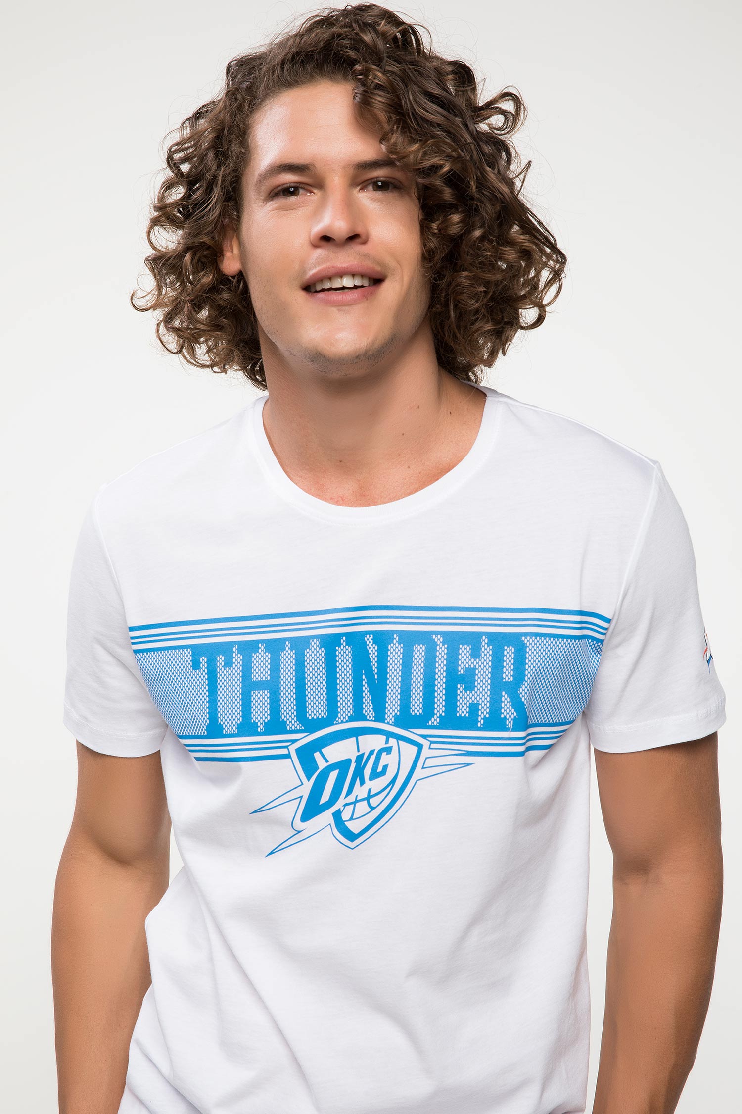Defacto Lisanslı NBA Oklahoma Baskılı T-shirt. 3