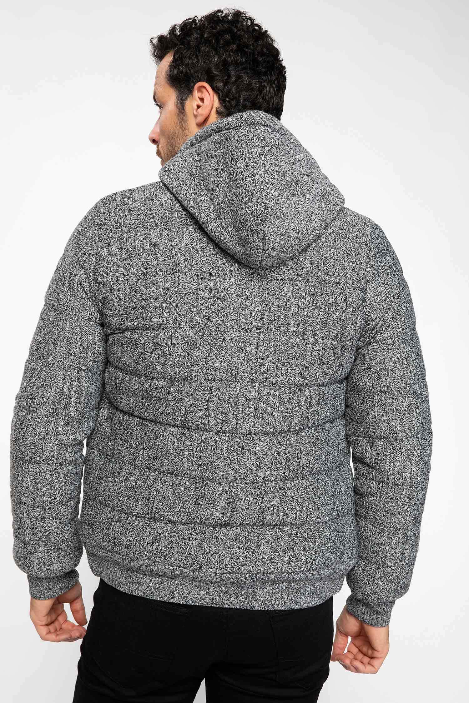 Defacto Fermuarlı Kapüşonlu Hırka. 4