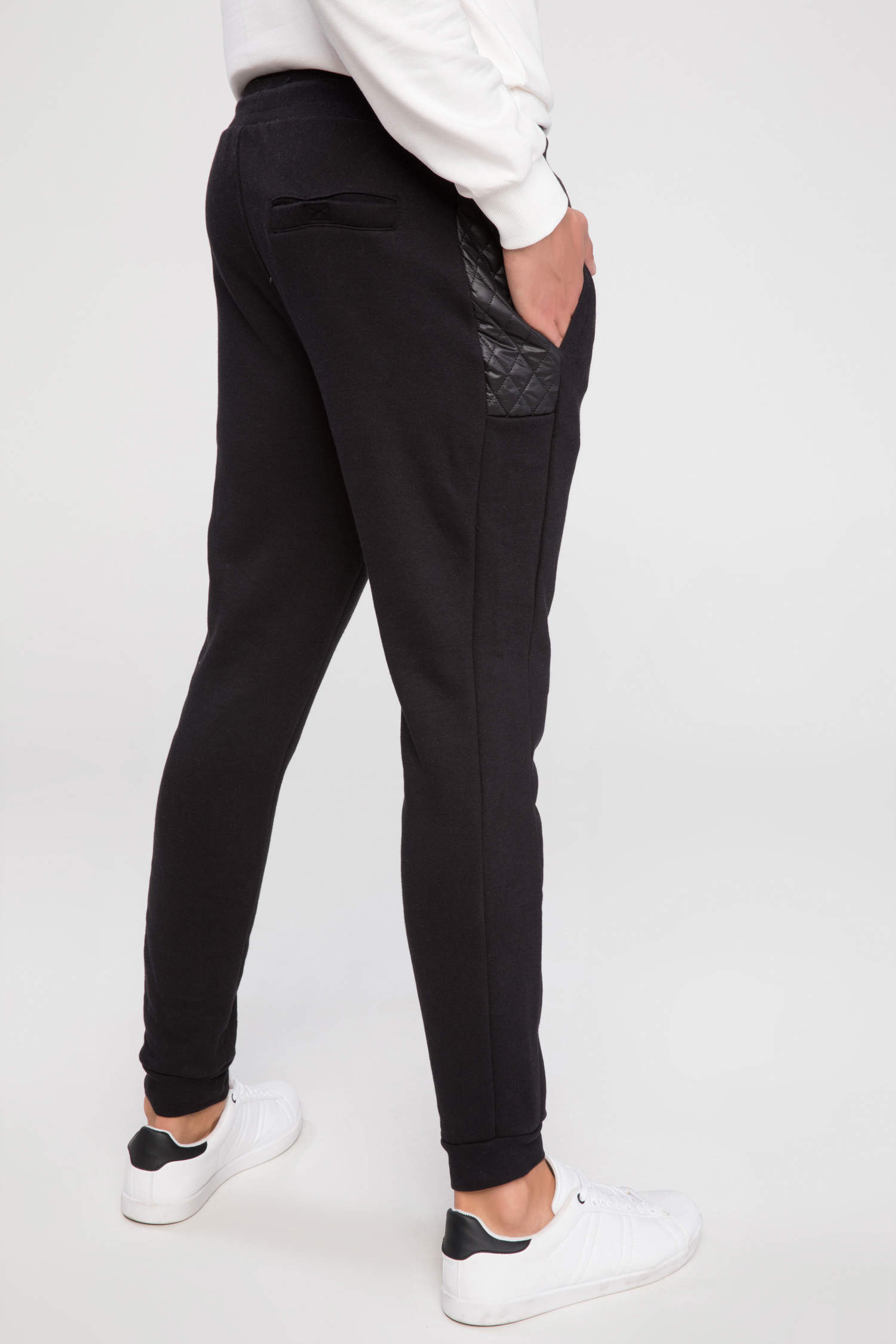 Defacto Şerit Detaylı Slim Fit Jogger Pantolon. 4