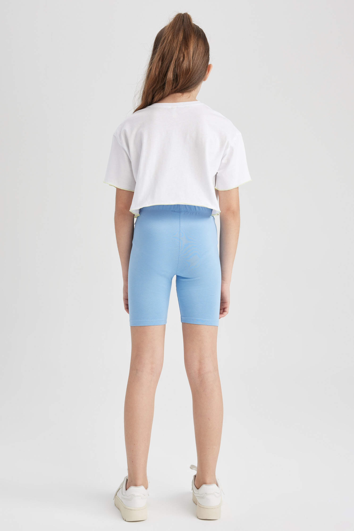 Blue GIRLS & TEENS Girl Short Length Leggings 2768137
