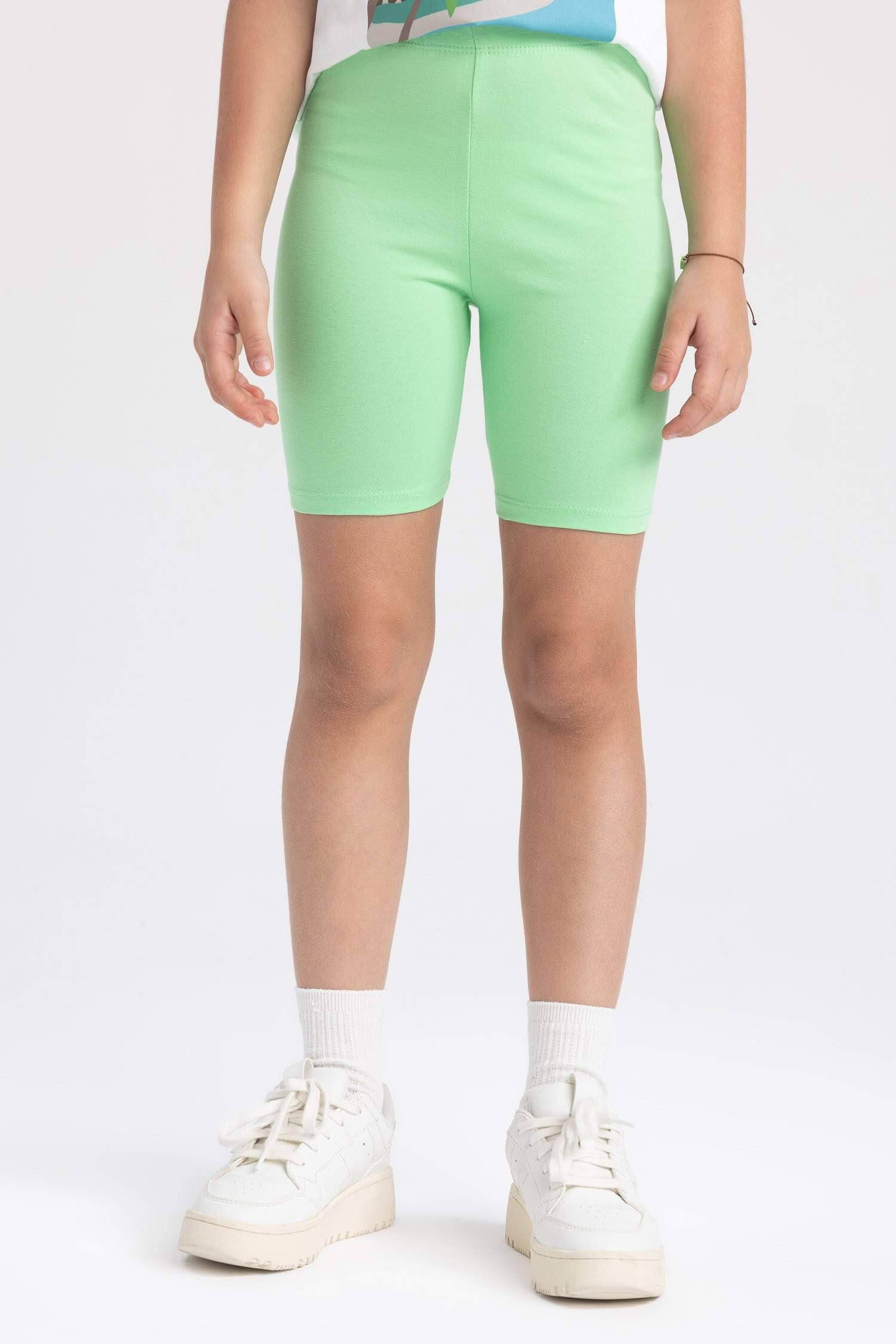 Green GIRLS & TEENS Girl Short Length Leggings 2768136