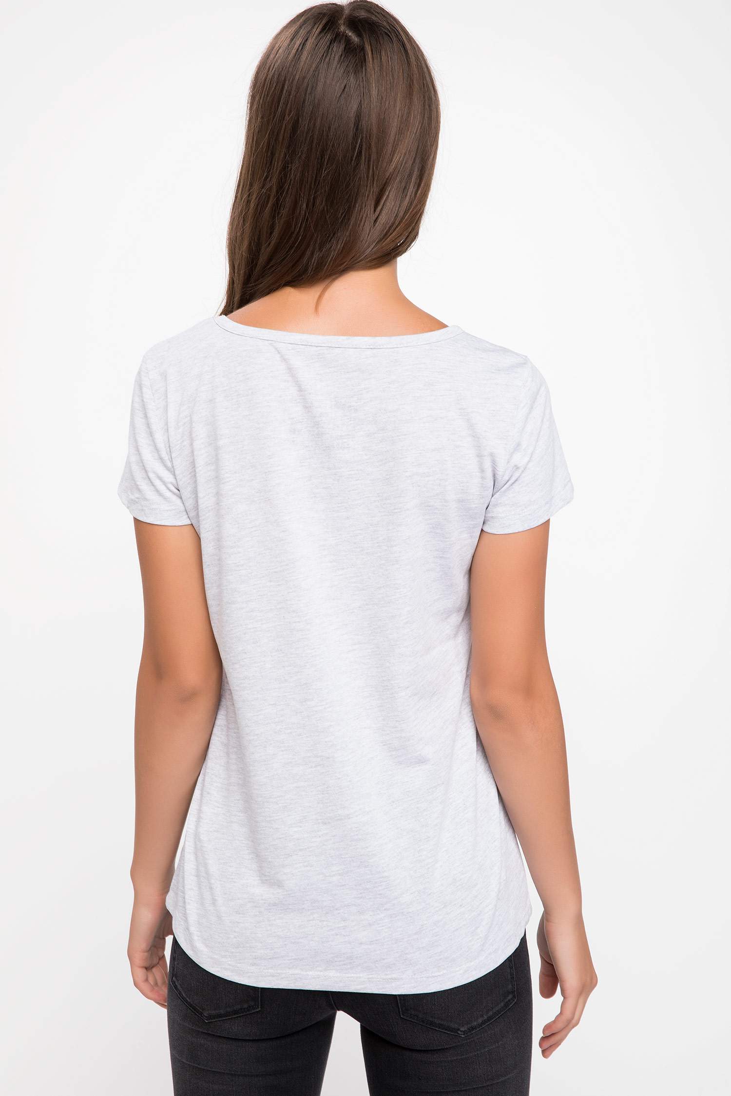 Defacto Renk Değiştiren Baskılı T-shirt. 3