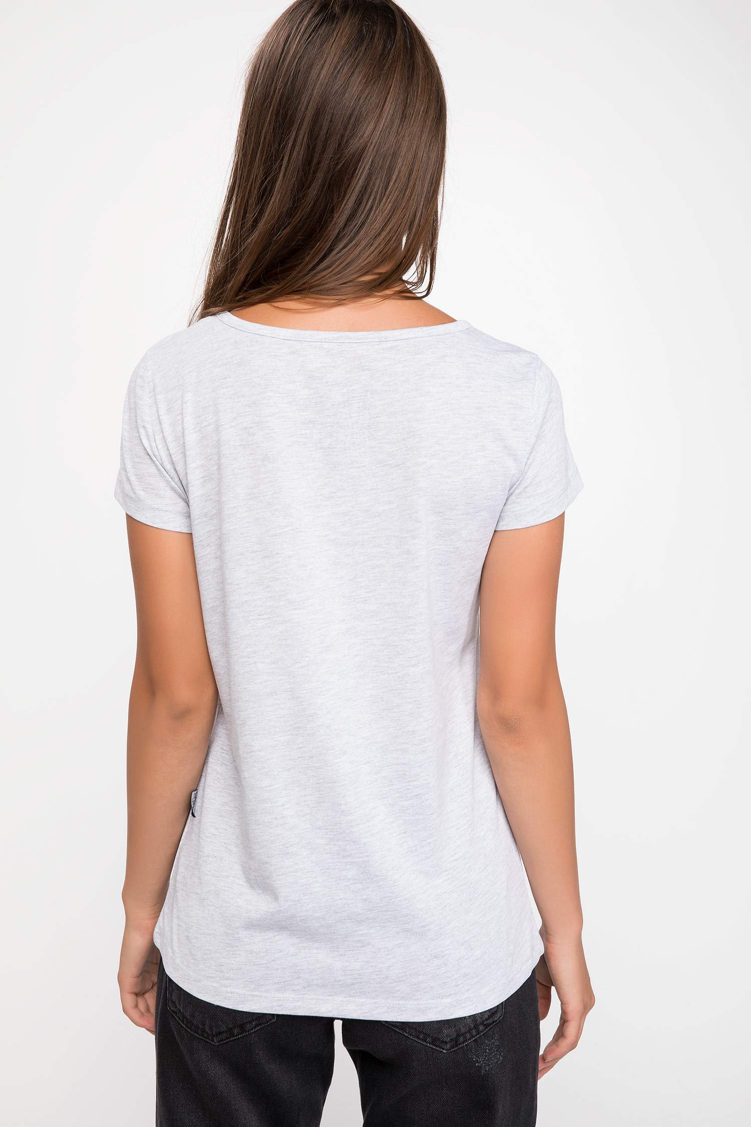 Defacto Renk Değiştiren Baskılı T-shirt. 4