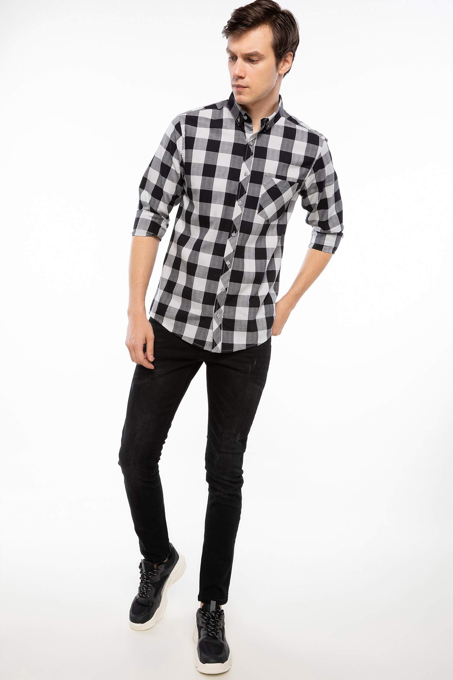 Defacto Carlo Skinny Fit Jean Pantolon. 2
