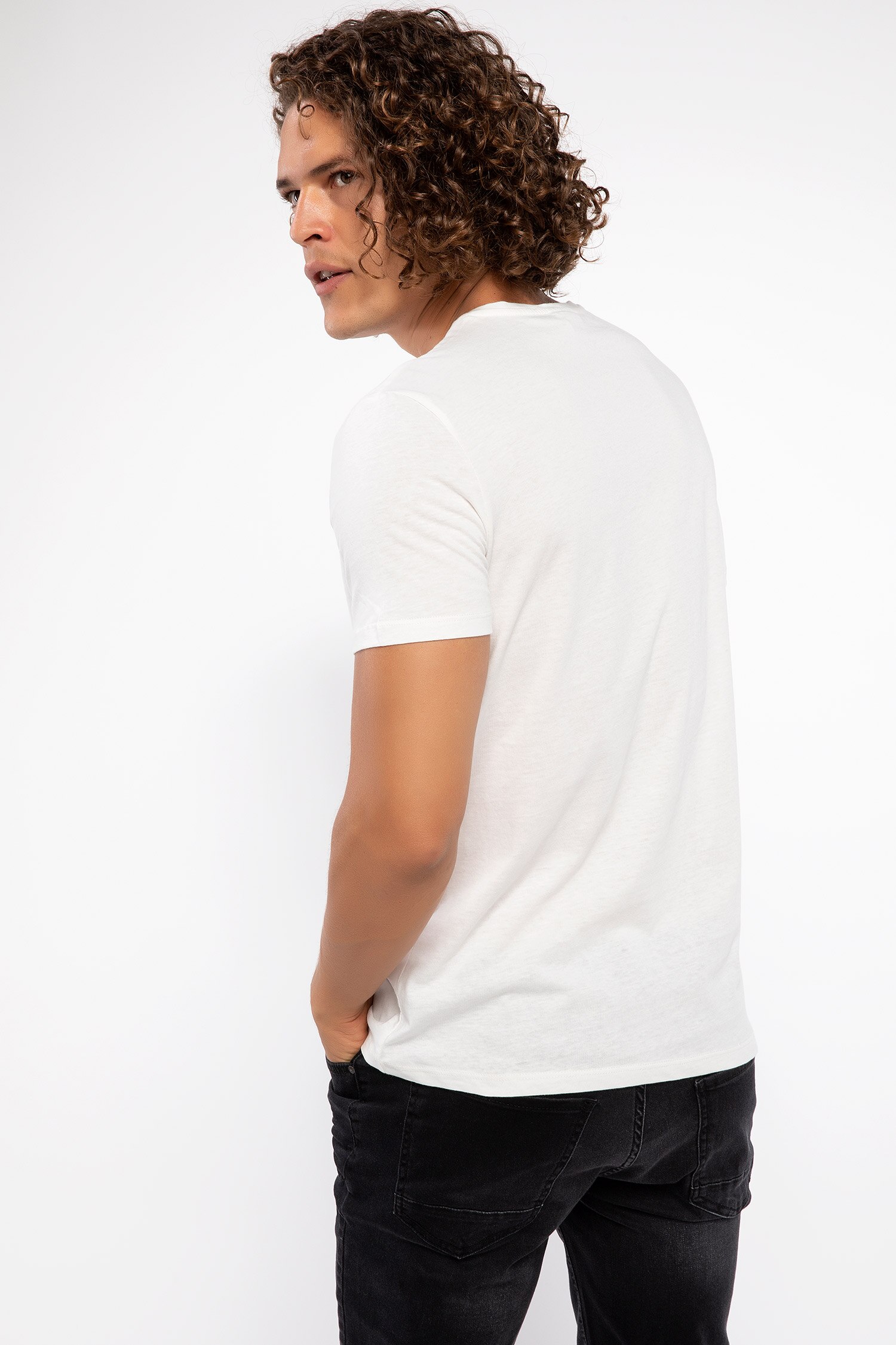 Defacto Portugal Baskılı T-shirt. 3