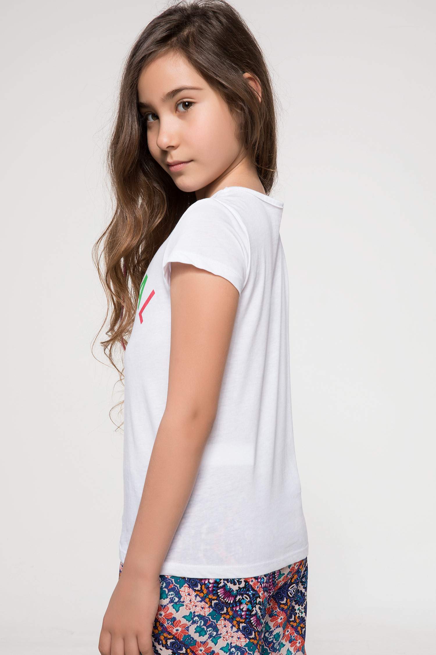 Defacto Tropik Baskılı T-shirt. 3