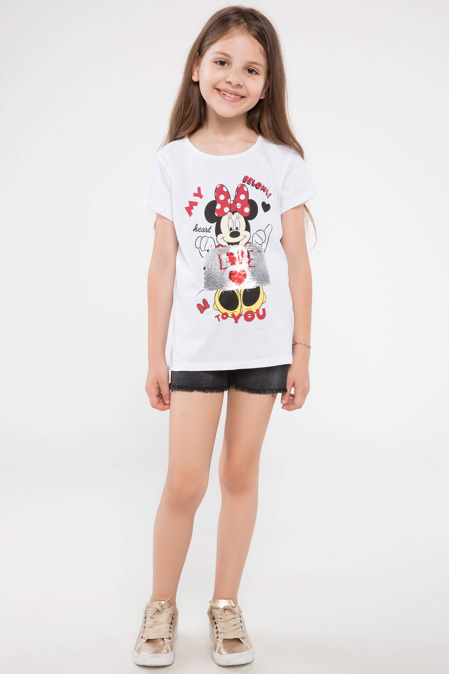 Defacto Mickey Mouse Lisanslı Baskılı T-shirt. 2