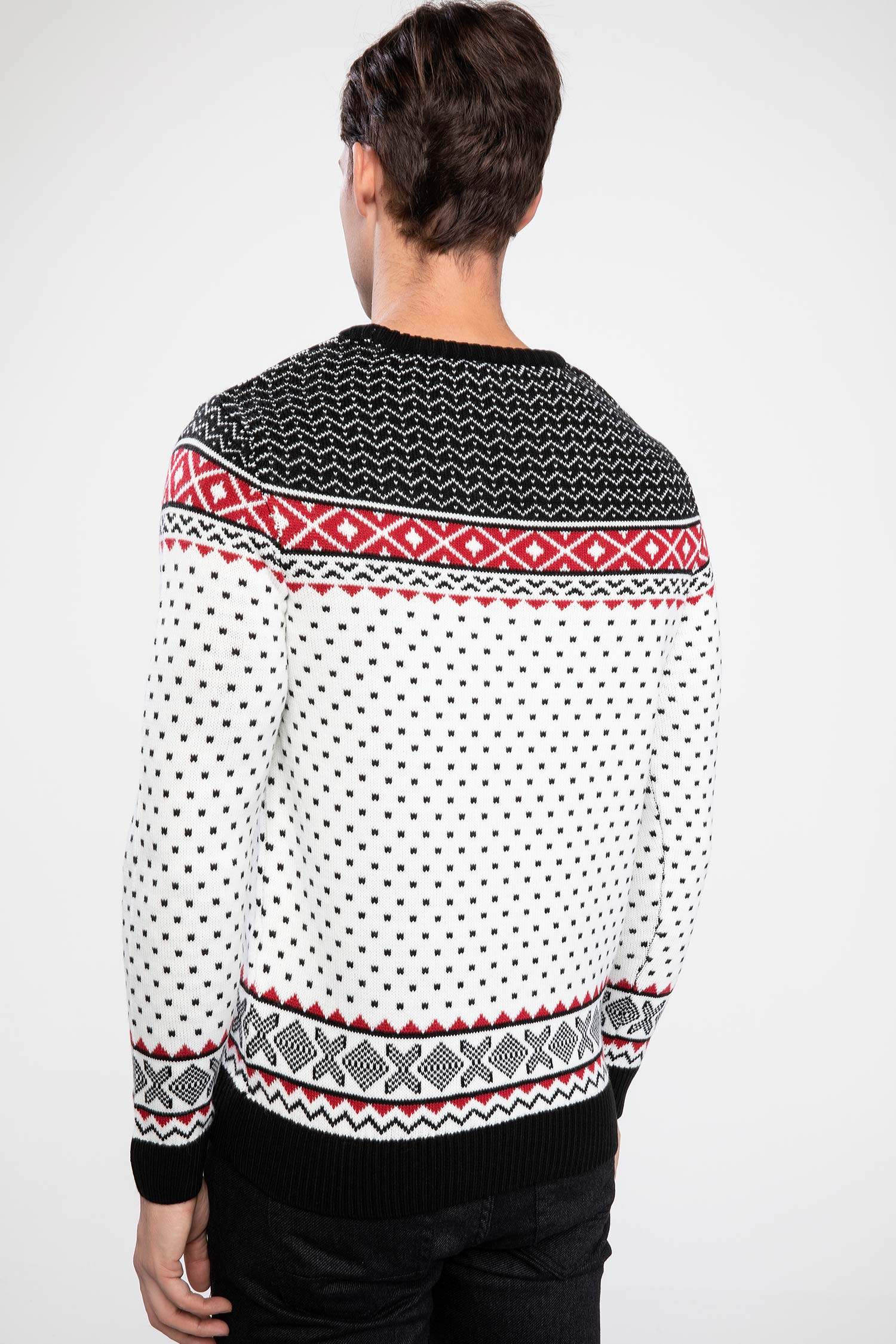 Defacto Jakar Desenli Kazak. 4