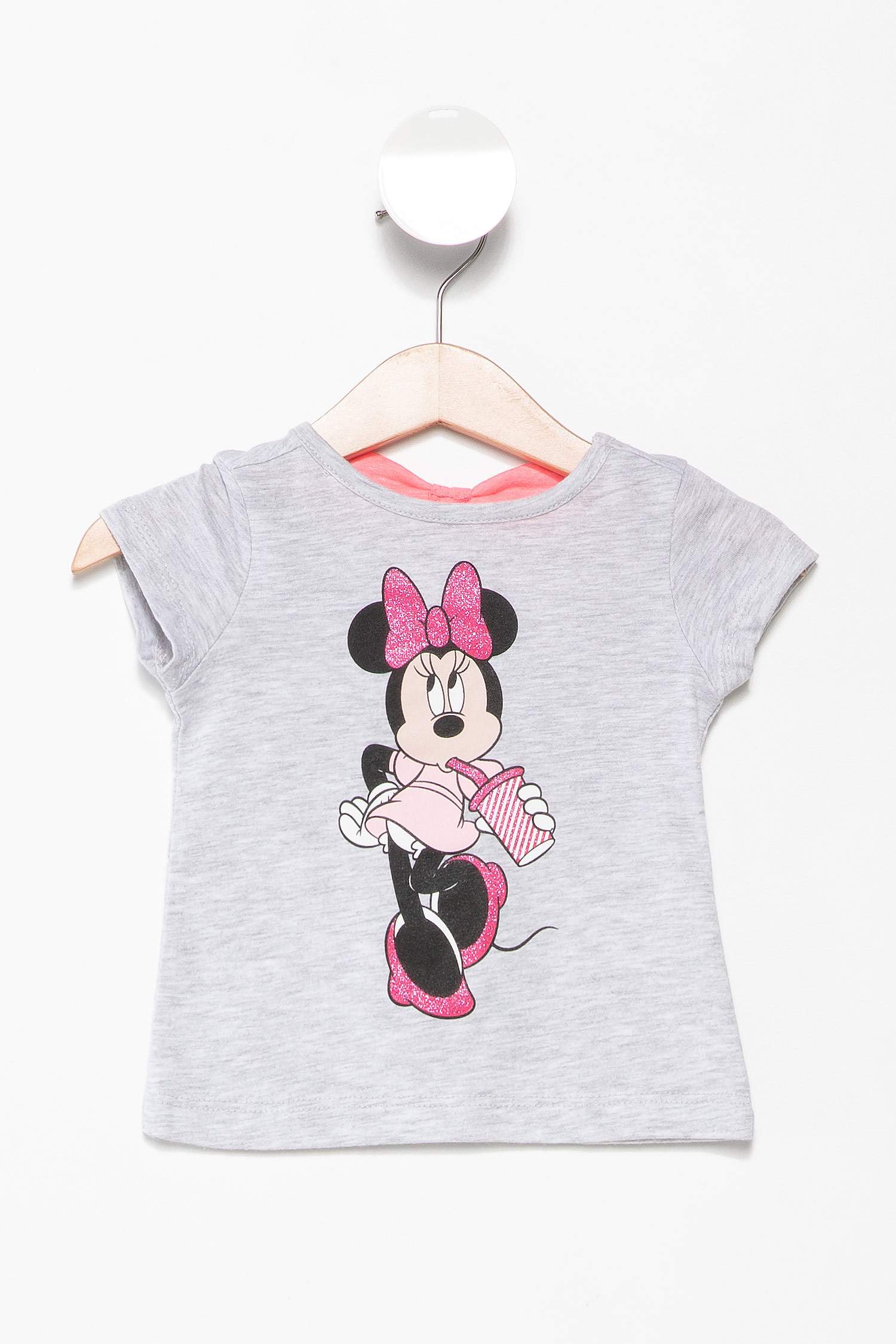 Defacto Kız Bebek Mickey Mouse Lisanslı Body. 1