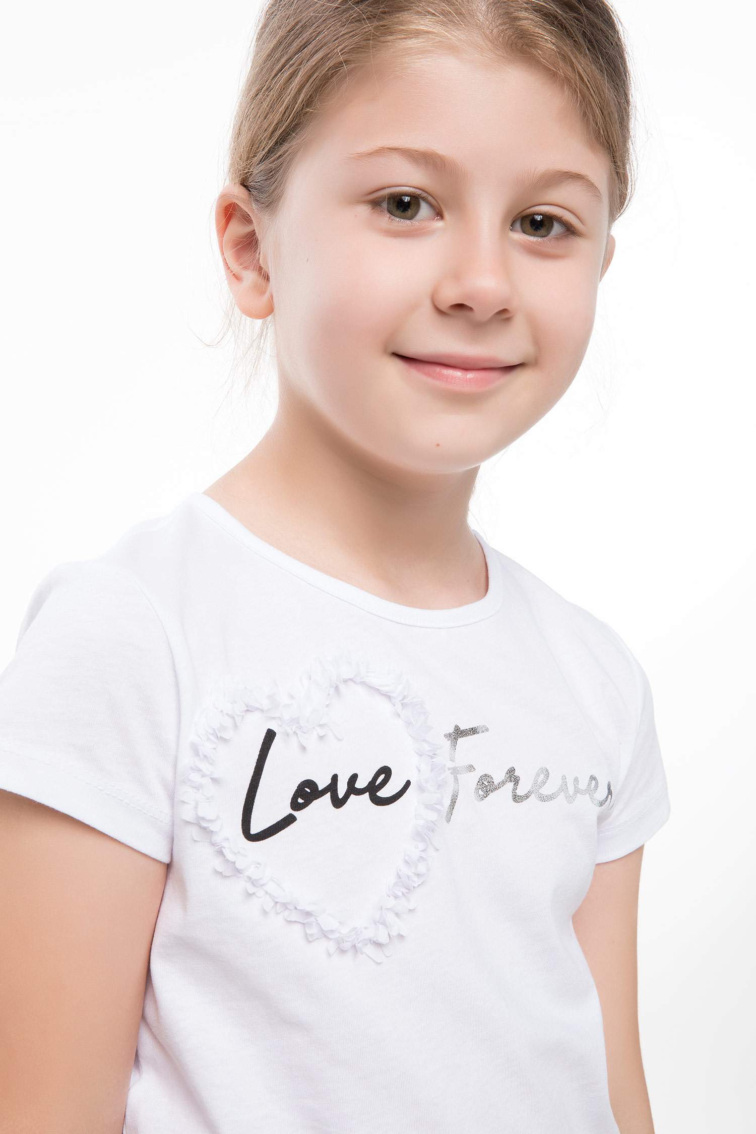 Defacto Tül Aksesuar Detaylı T-shirt. 1