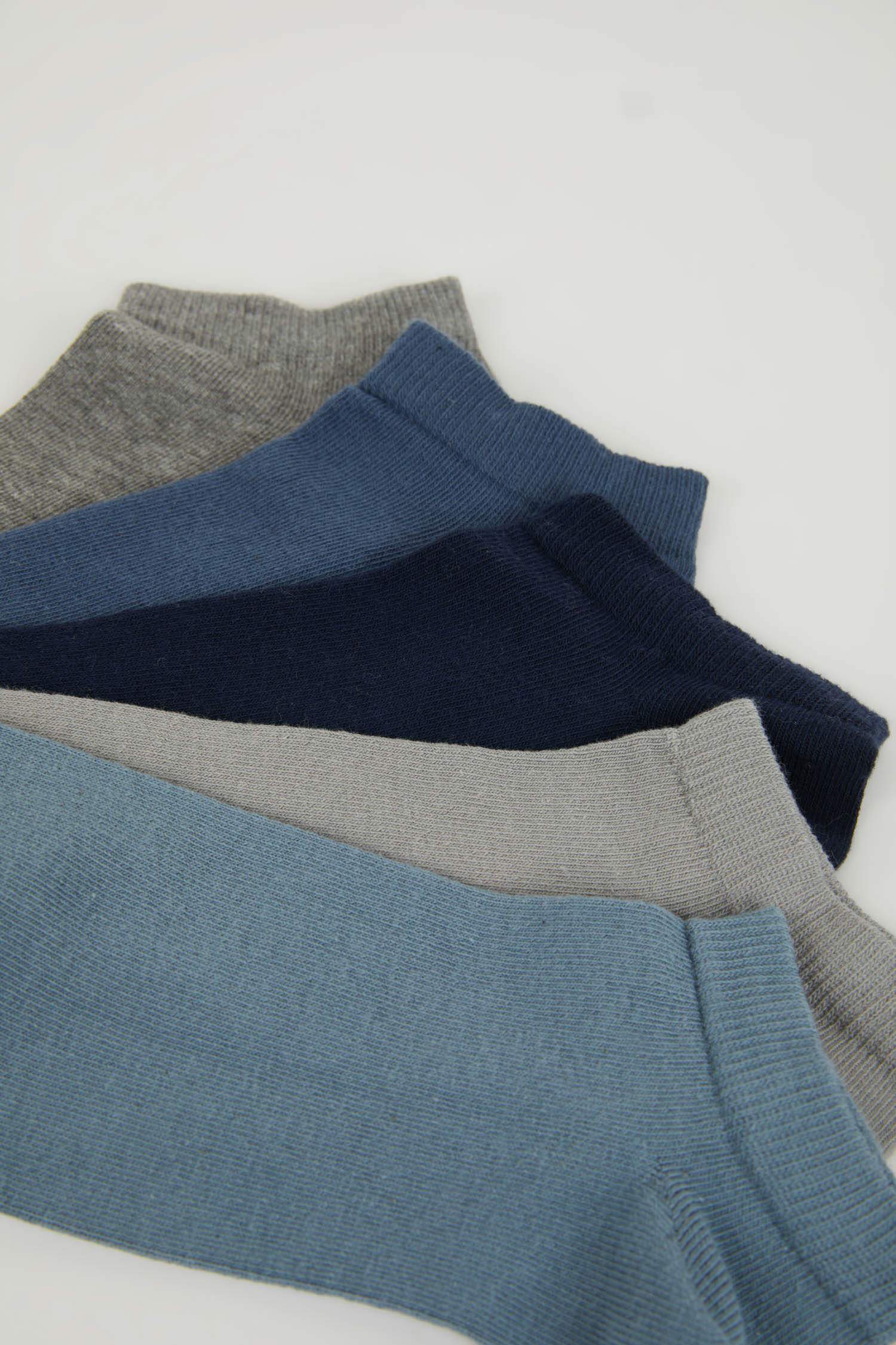 Chaussettes Courtes en Coton pour Homme - 5 Paires