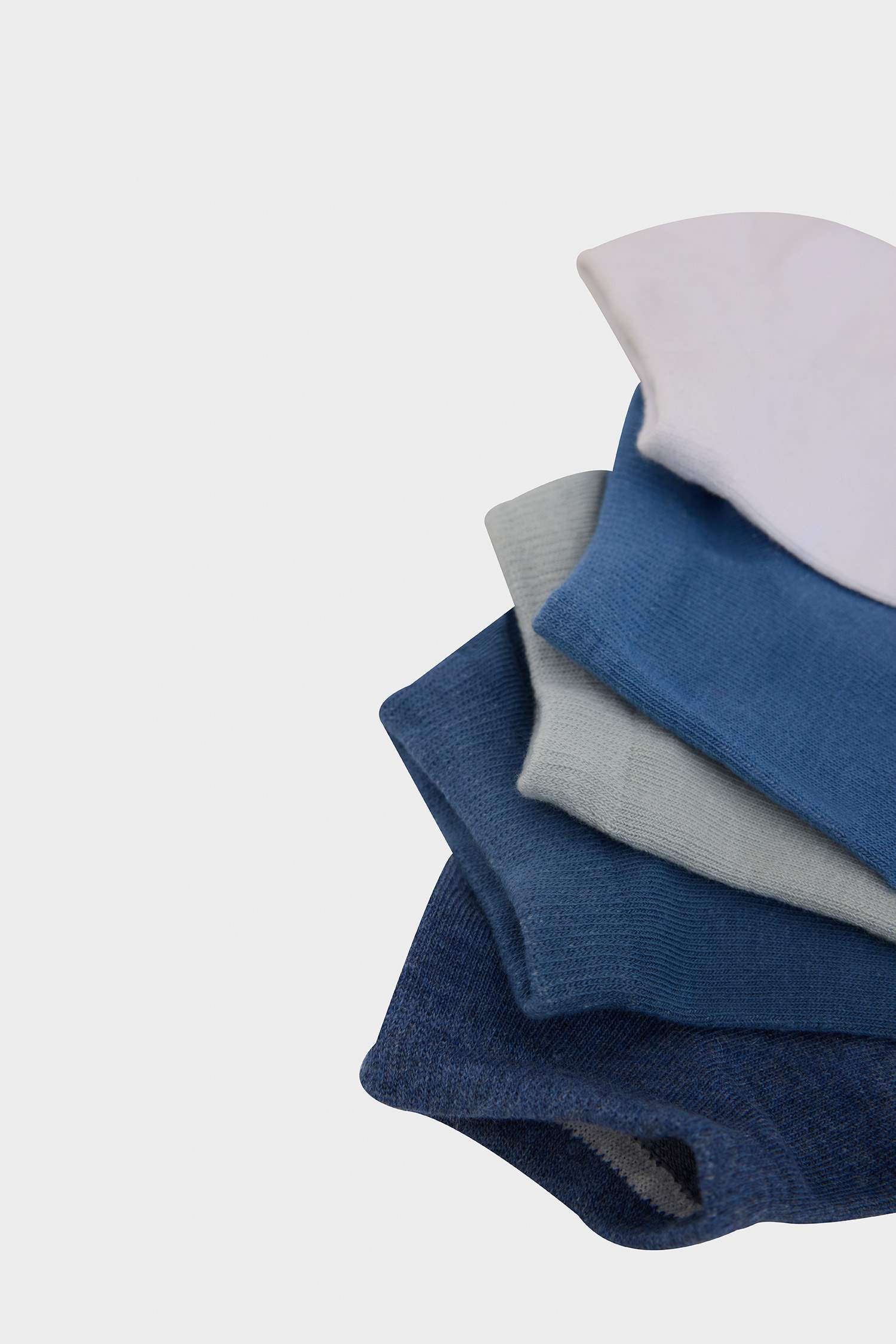 جوارب قصيرة قطن - 5 قطع