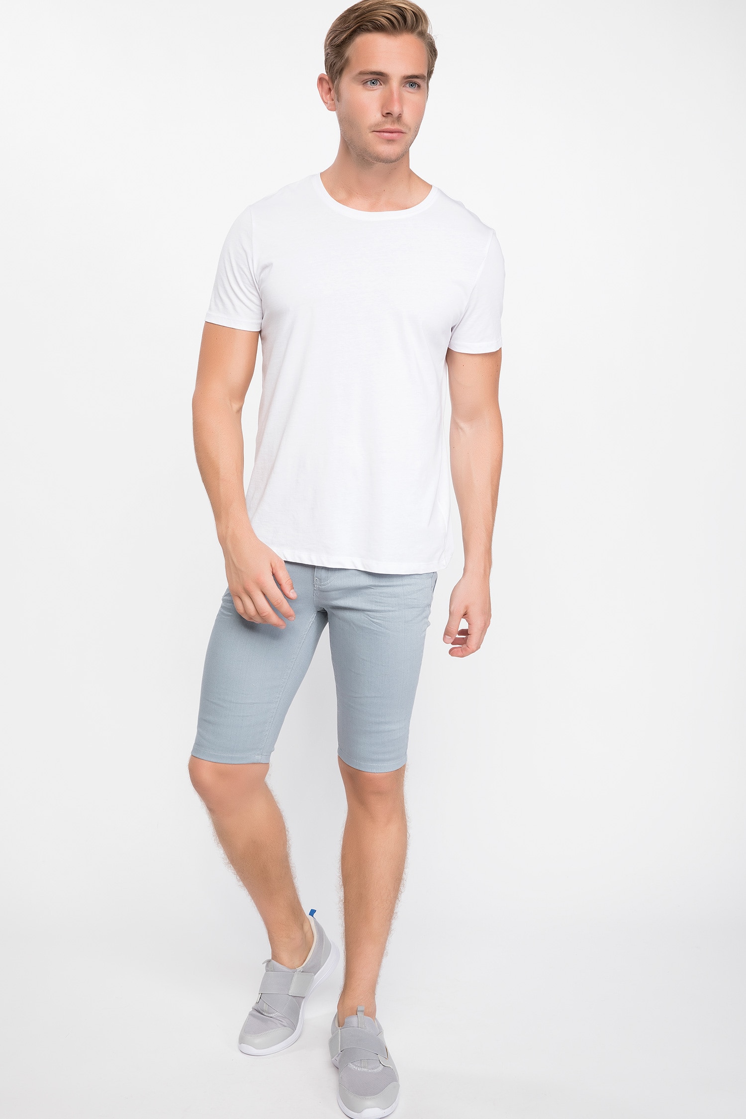 Defacto 5 Cepli Slim Fit Bermuda. 2