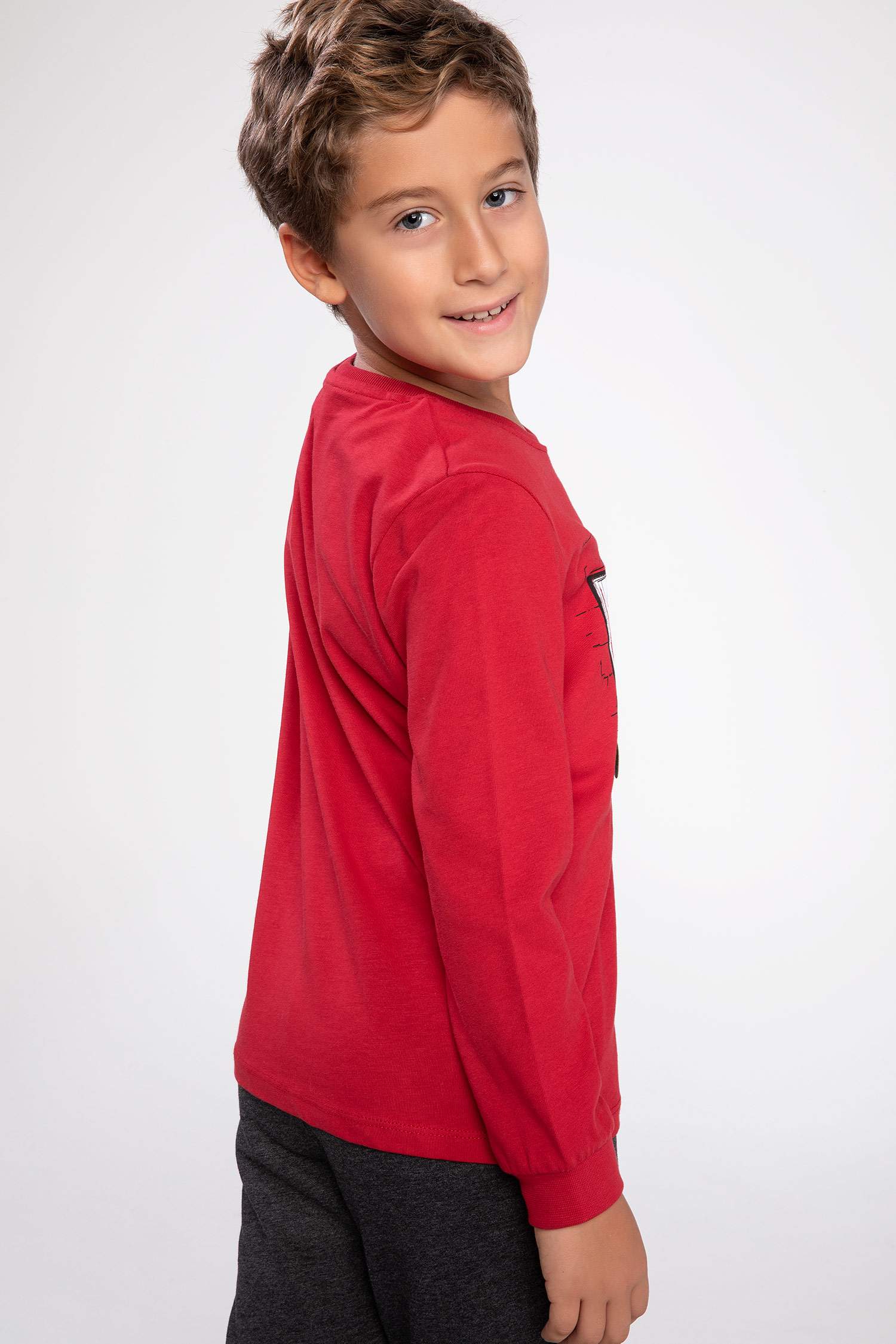 Defacto Baskılı T-shirt. 3