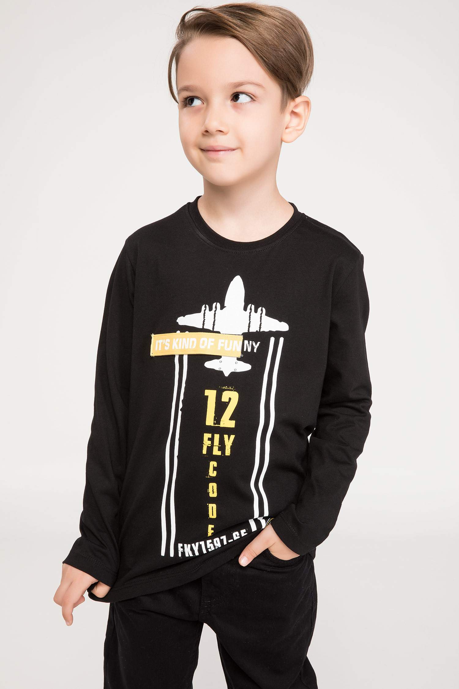 Defacto Uçak Pisti Temalı T-shirt. 1