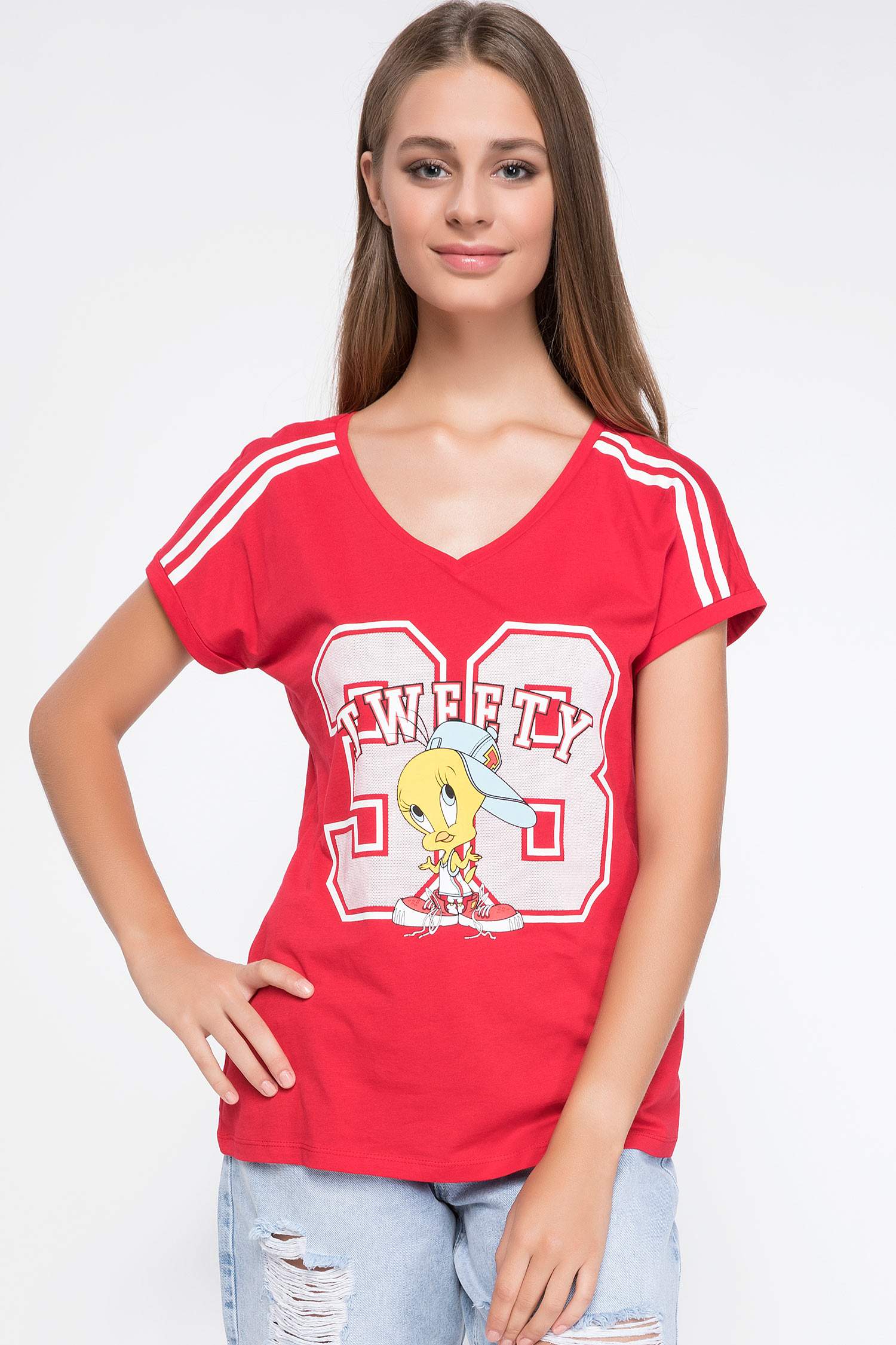 Defacto Tweety Lisanslı T-shirt. 1