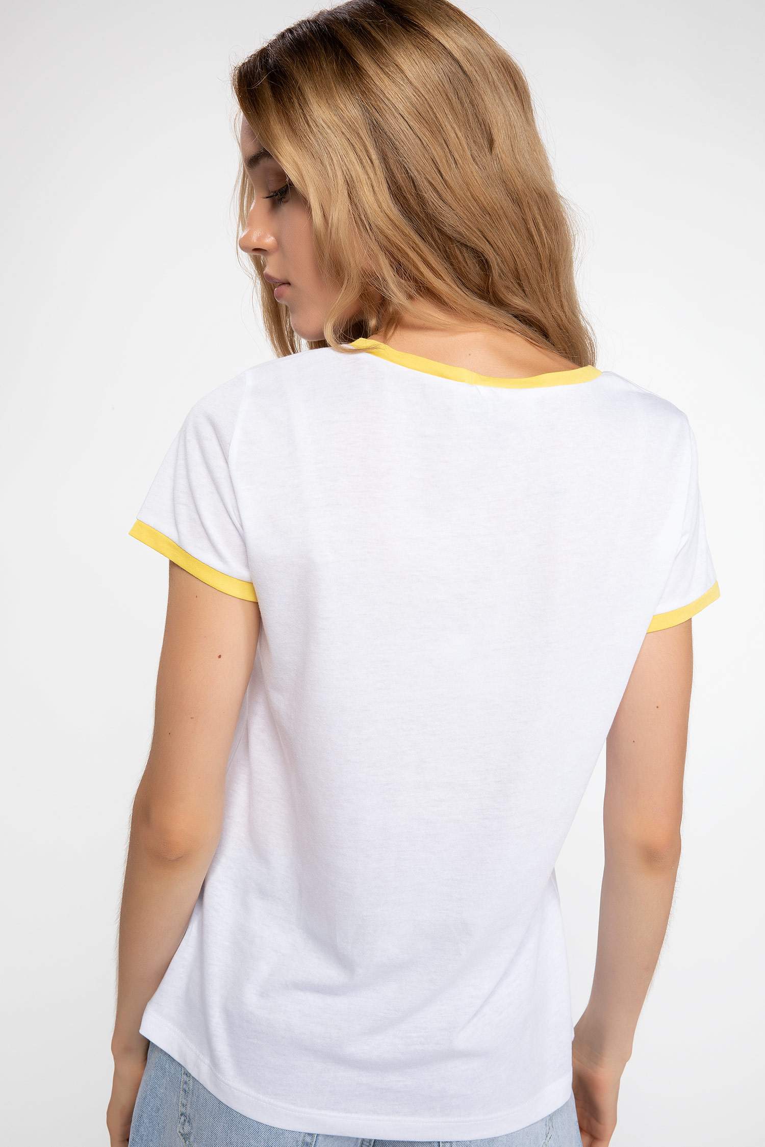 Defacto Garfield Lisanslı Slim Fit T-shirt. 3