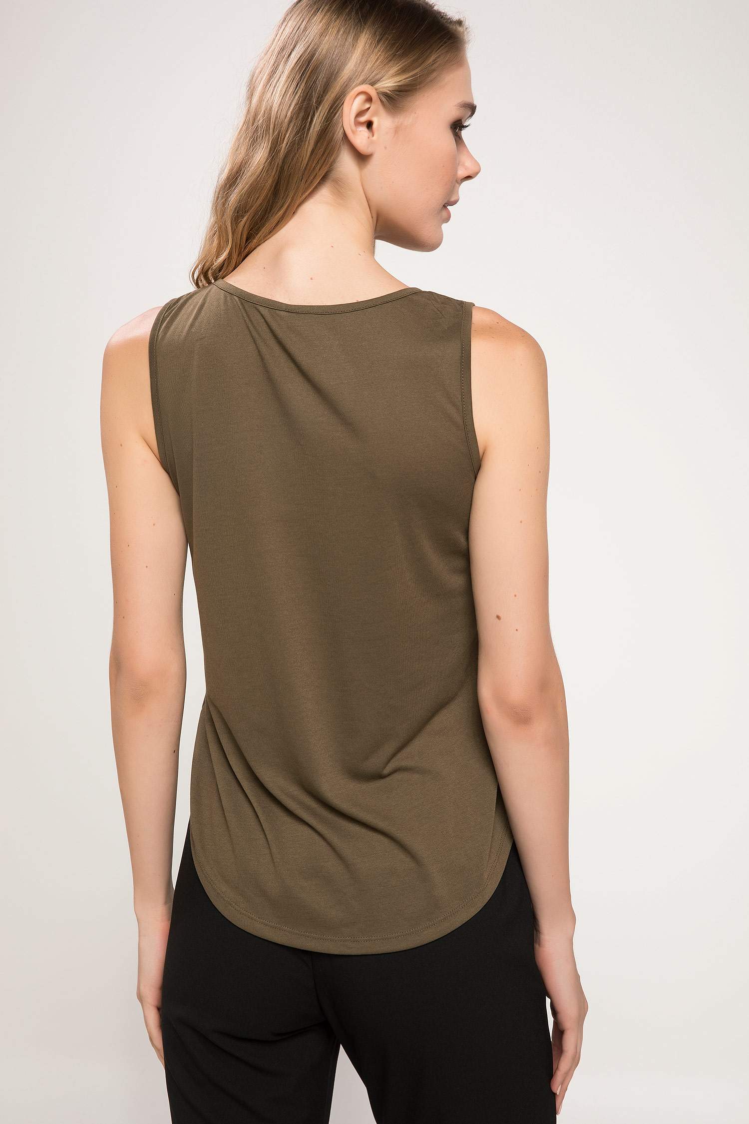 Defacto Payet Omuz Detaylı Atlet. 5