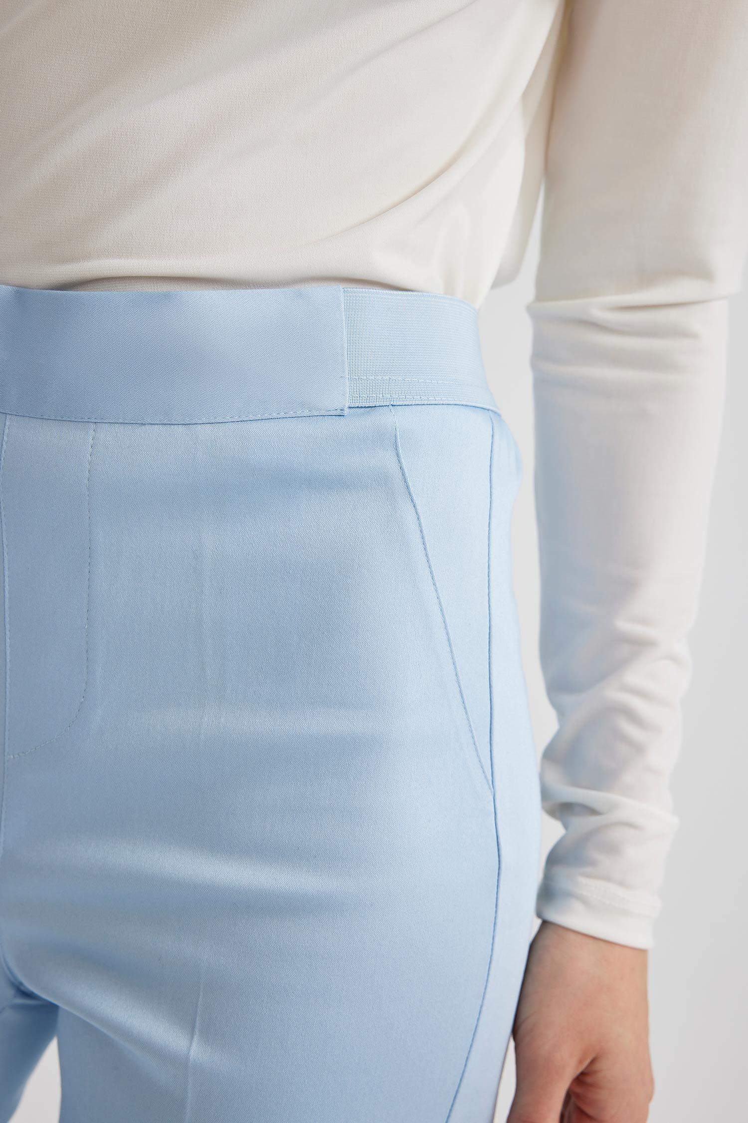 بنطرون ستان سيجاريت قصة عادية بخصر عادي