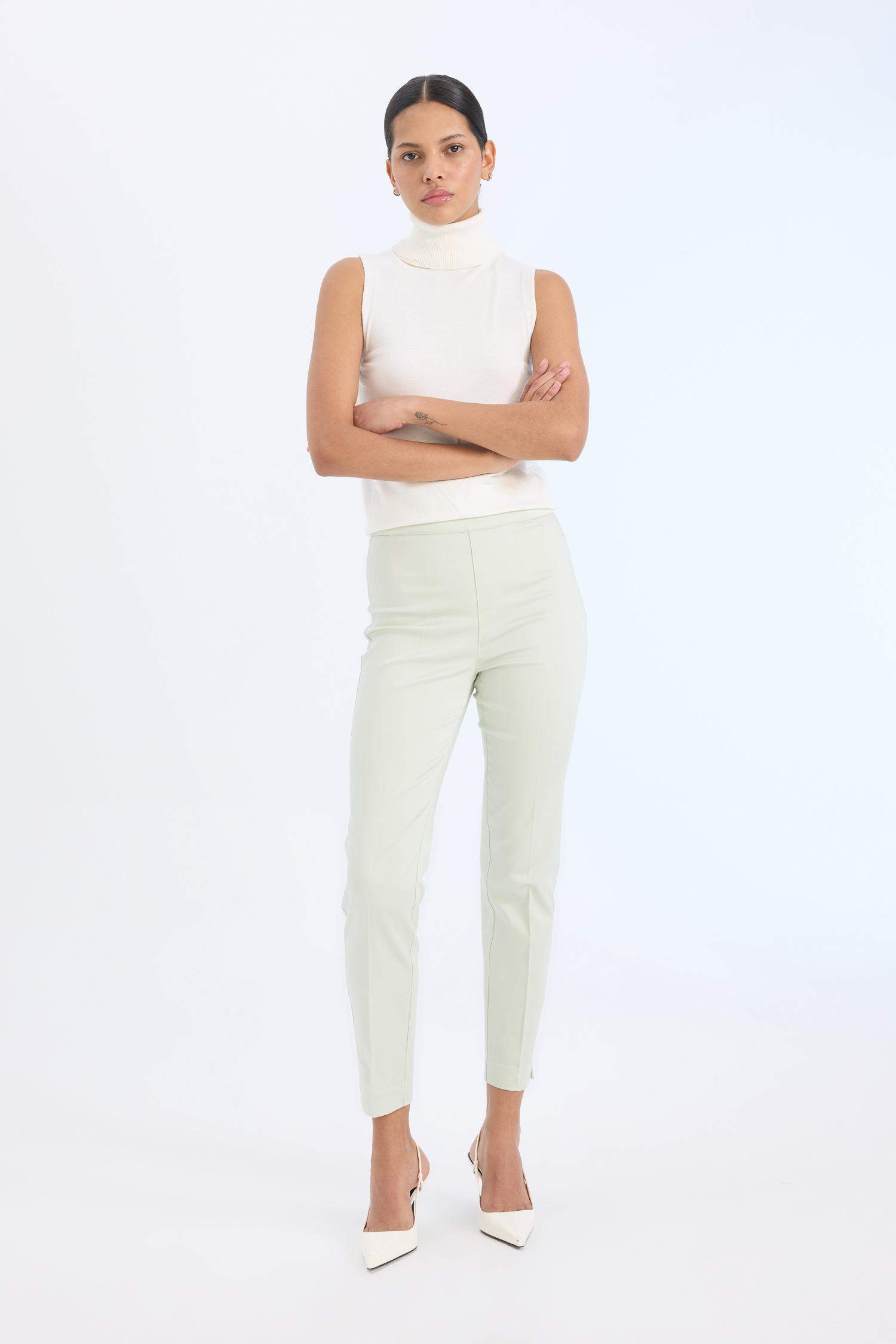 بنطرون ستان سيجاريت برجل عادي وخصر عادي