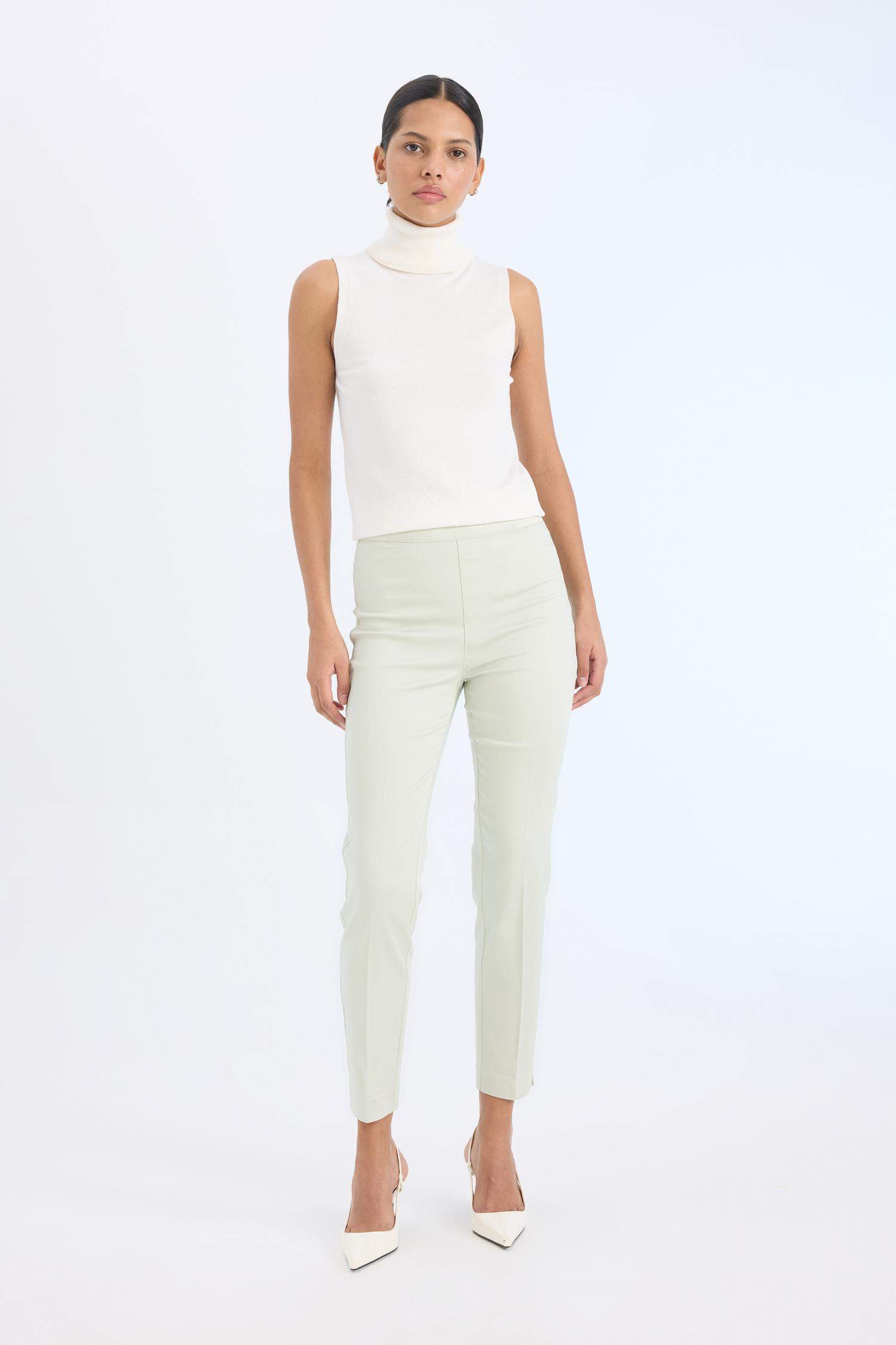 بنطرون ستان سيجاريت برجل عادي وخصر عادي