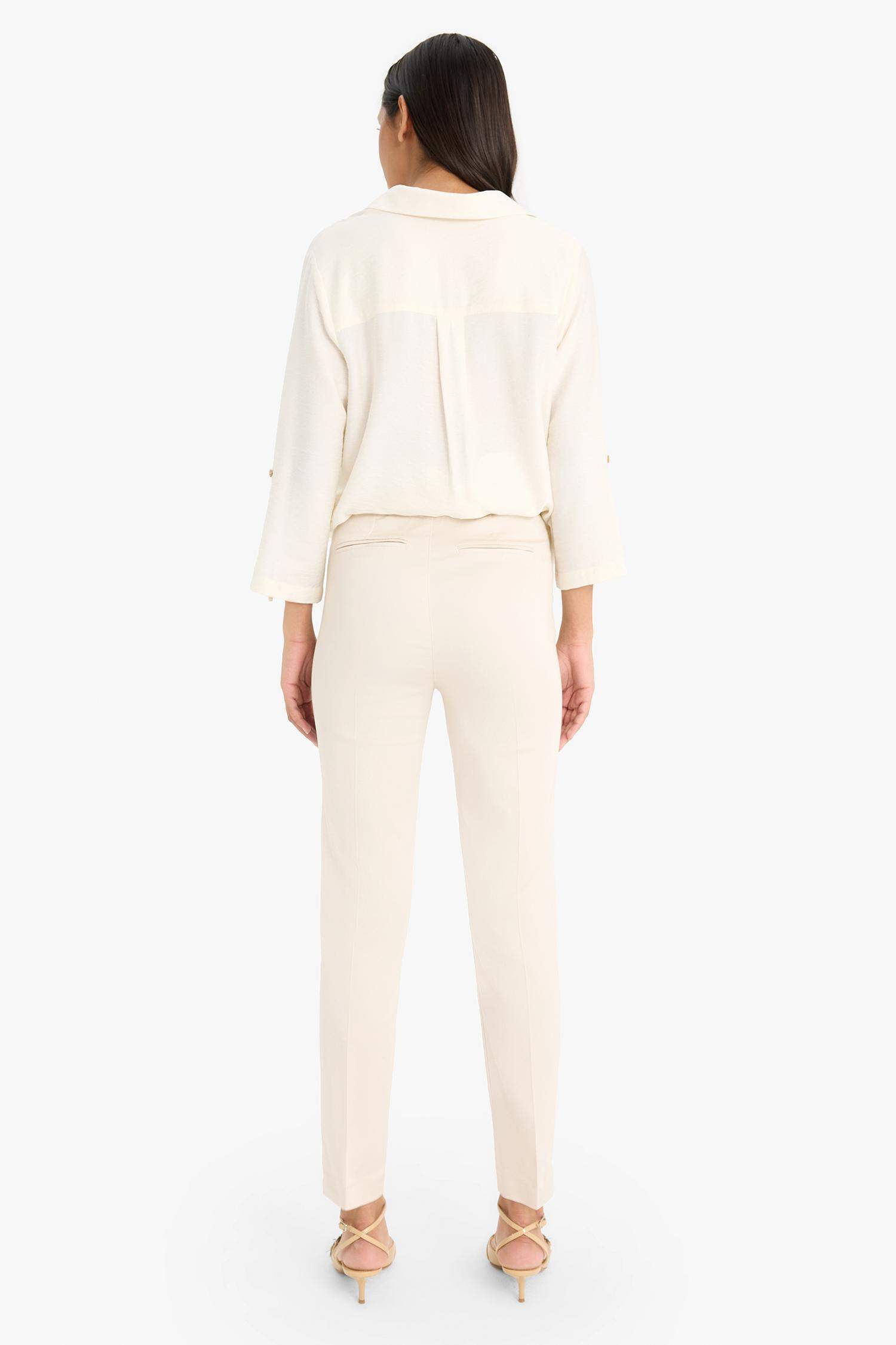 سروال ستان سيجاريت برجل عادي