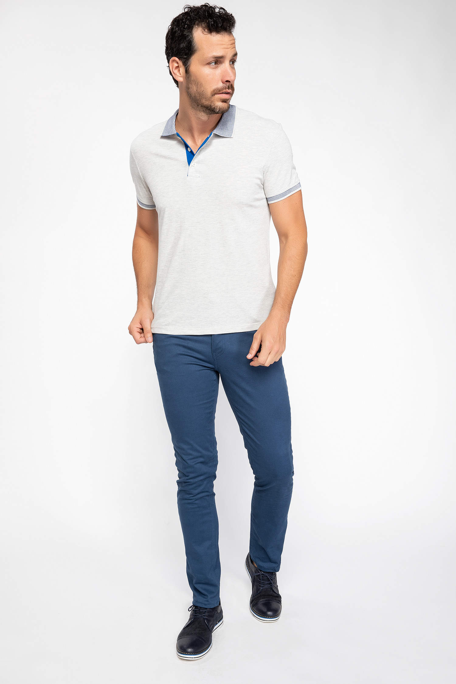Defacto Trend Slim Fit Polo T-shirt. 2