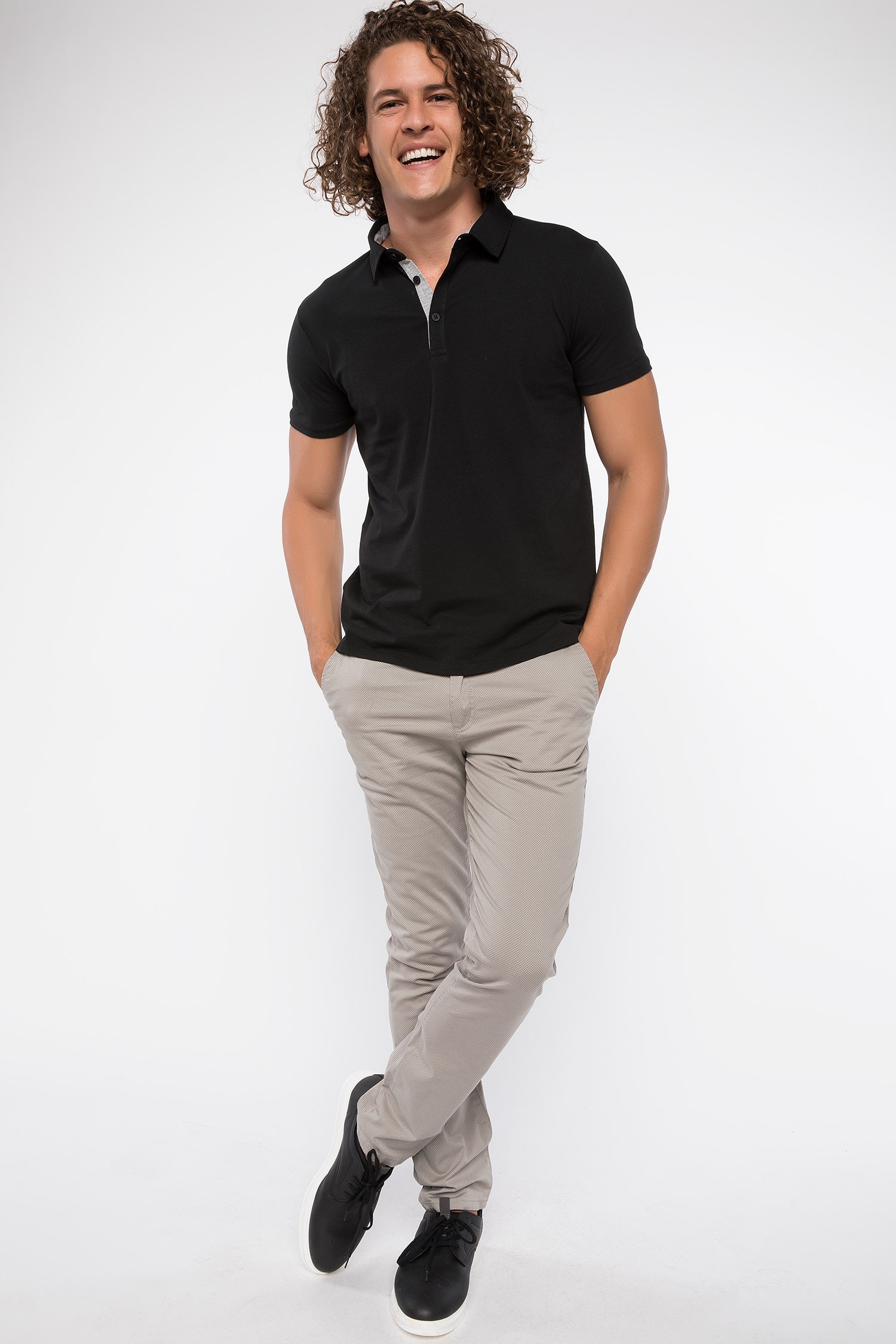 Defacto Basic Polo T-Shirt. 2