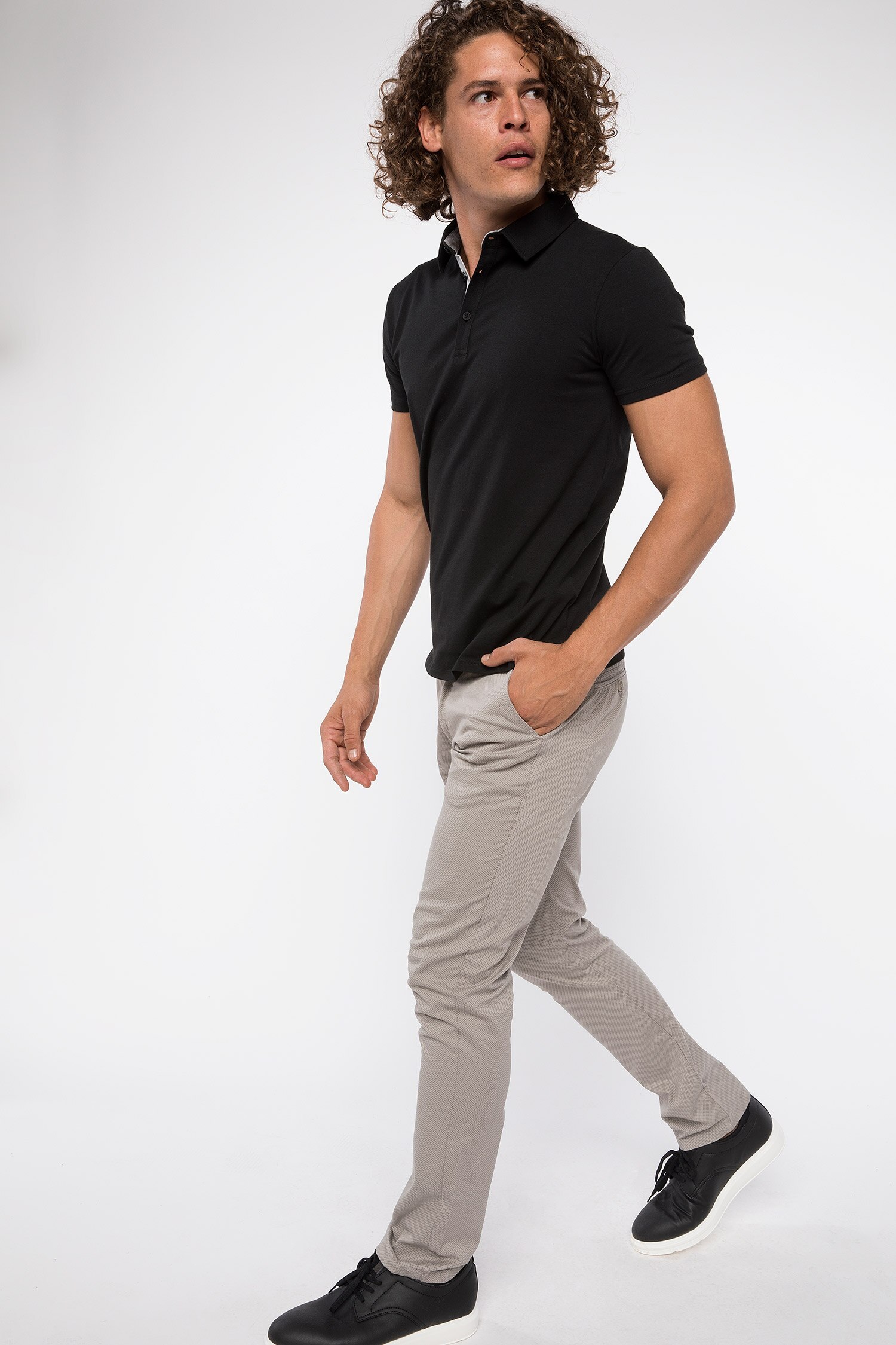 Defacto Basic Polo T-Shirt. 3