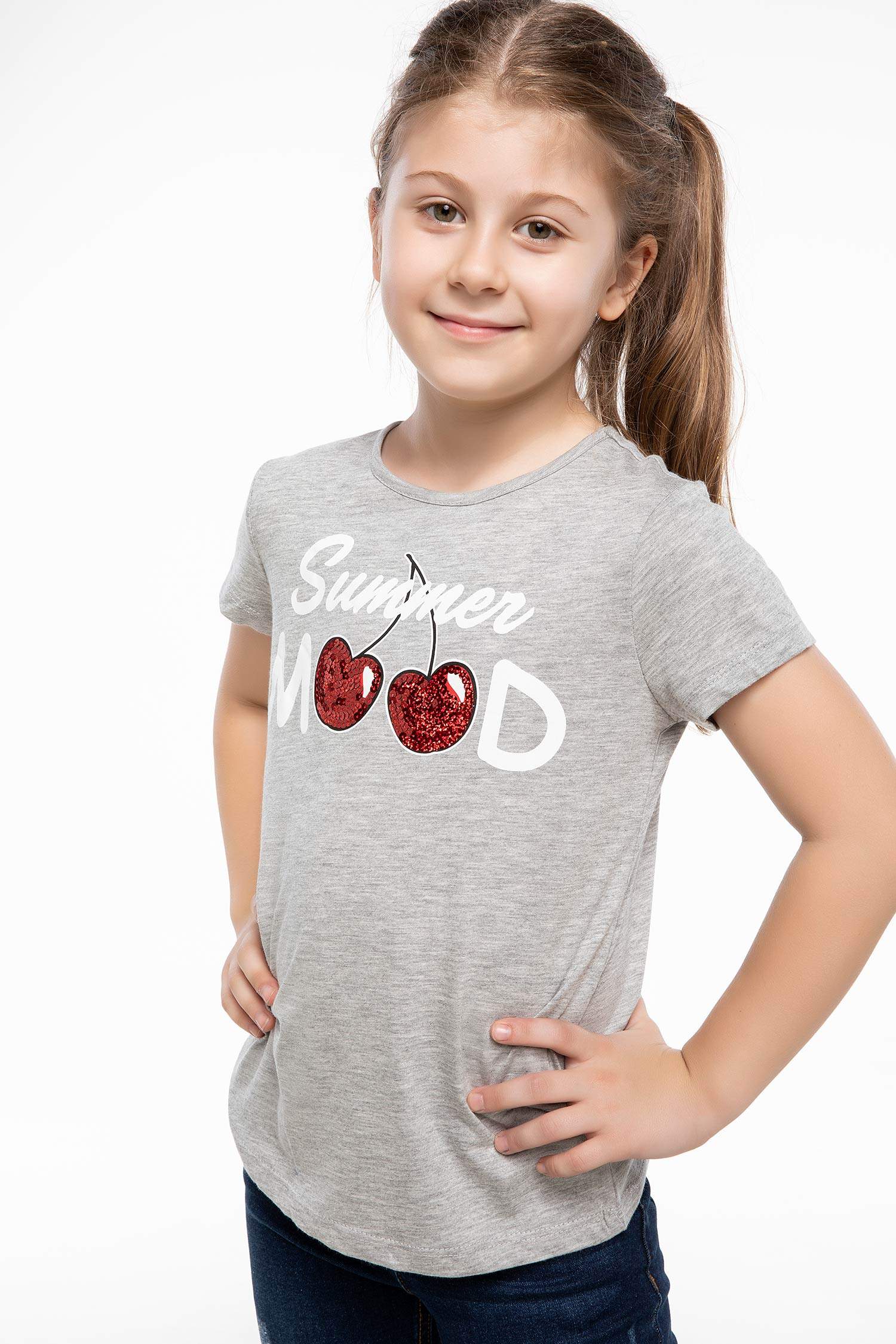 Defacto Baskılı T-shirt. 1