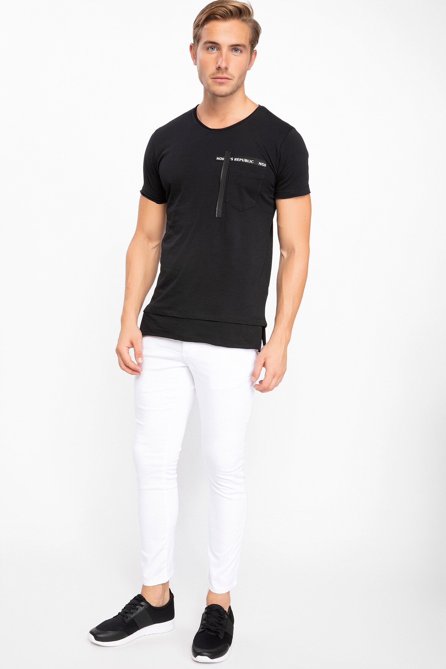 Defacto Carlo Skinny Fit 5 Cepli Pantolon. 2