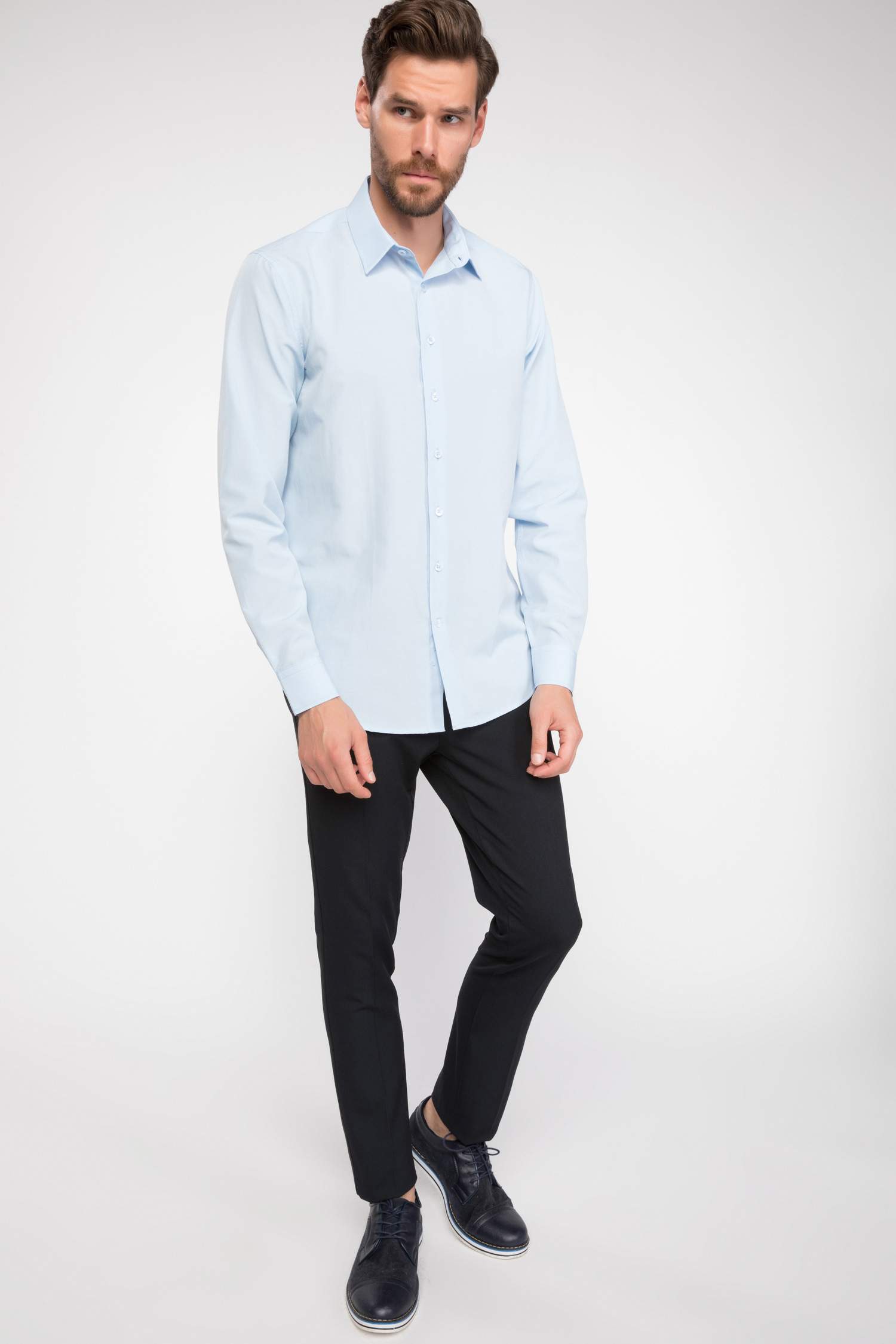 Defacto Slim Fit Gömlek. 2