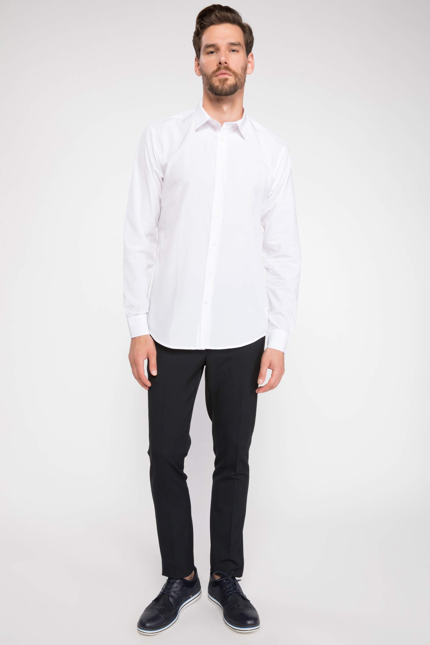 Defacto Slim Fit Gömlek. 2