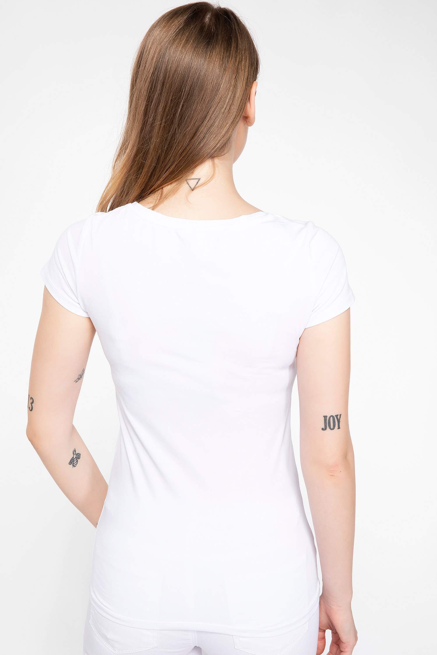 Defacto Yuvarlak Yaka Basic T-shirt. 3
