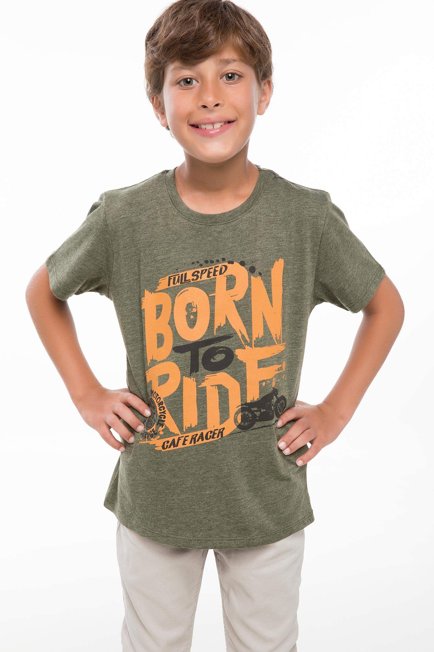 Defacto Baskılı T-shirt. 1