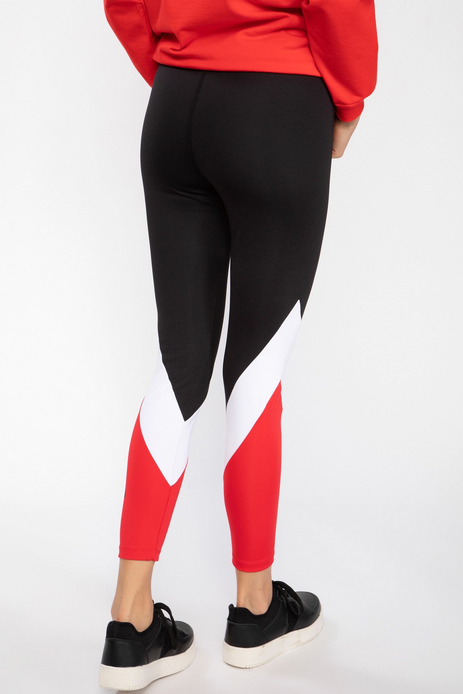 Defacto Renk Bloklu Baskılı Slim Fit Tayt. 3
