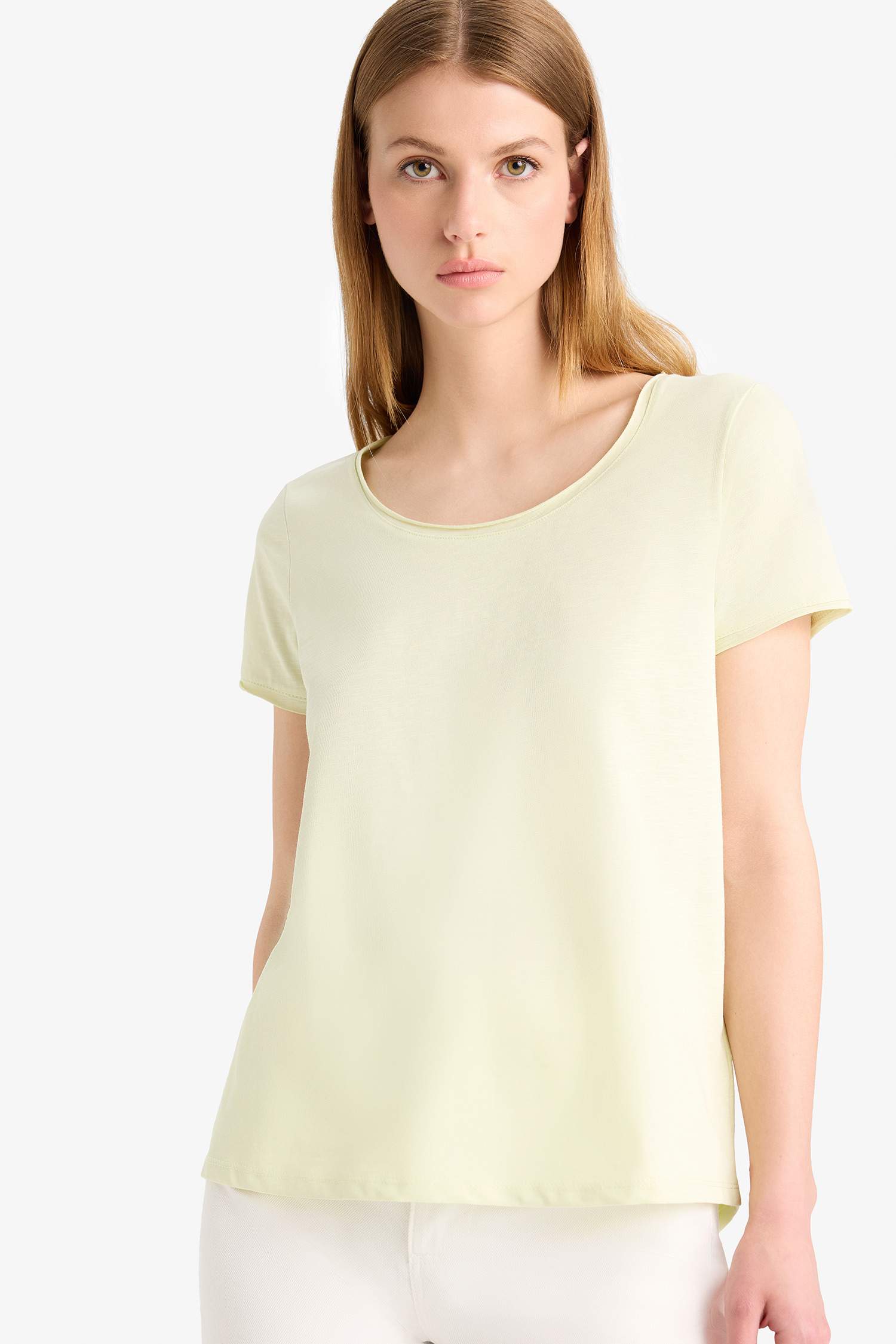 Regular Fit Basic Short Sleeve T-Shirt