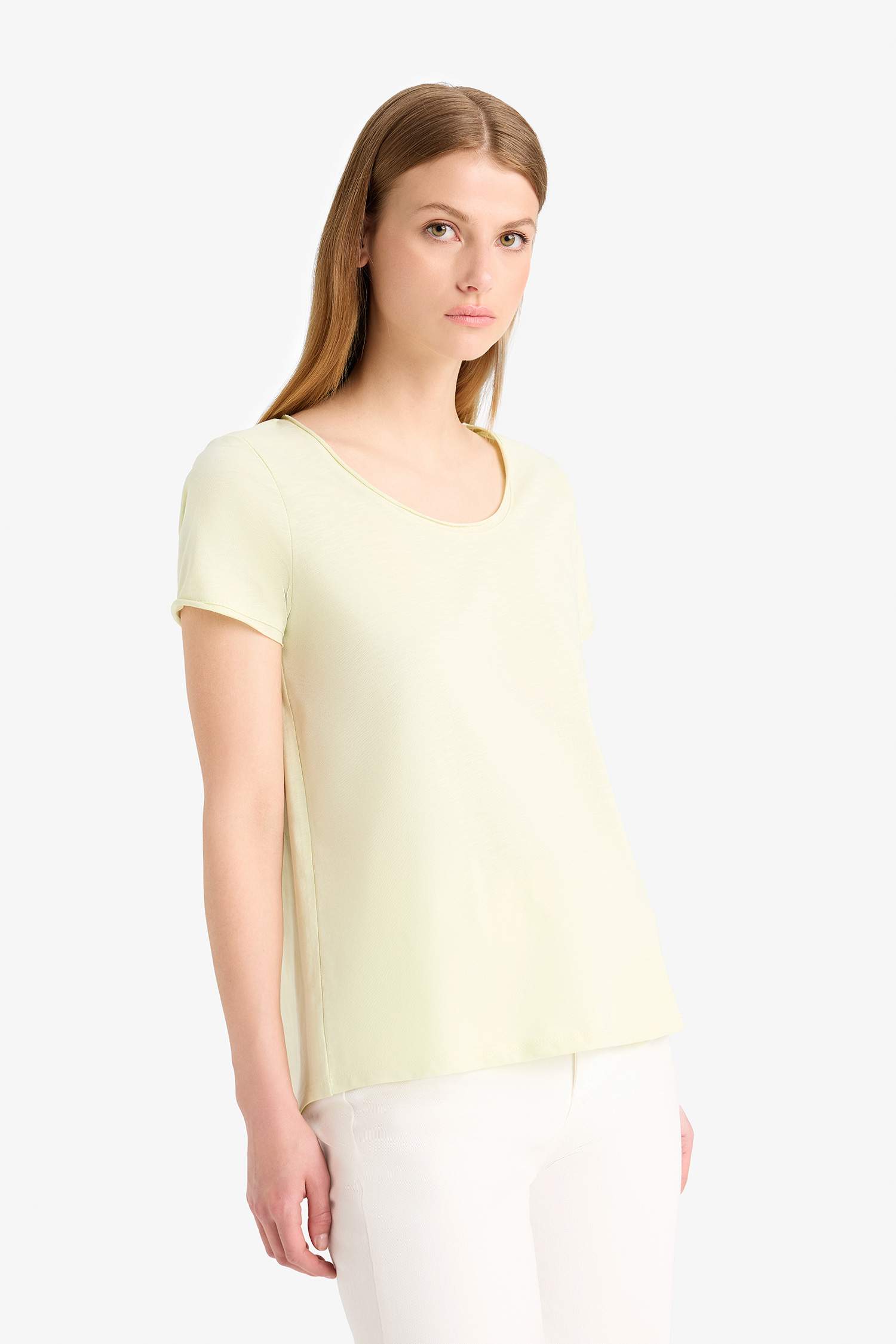 Regular Fit Basic Short Sleeve T-Shirt