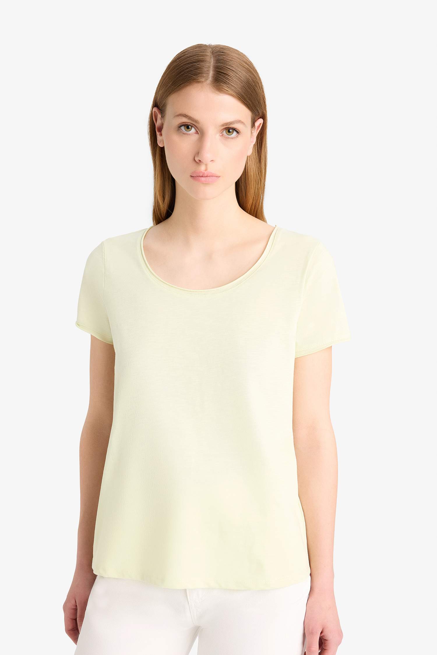 Regular Fit Basic Short Sleeve T-Shirt