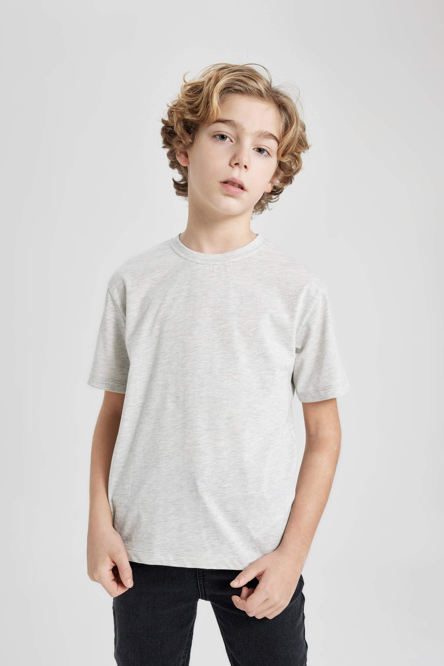 Boy Crew Neck Short Sleeve T-Shirt