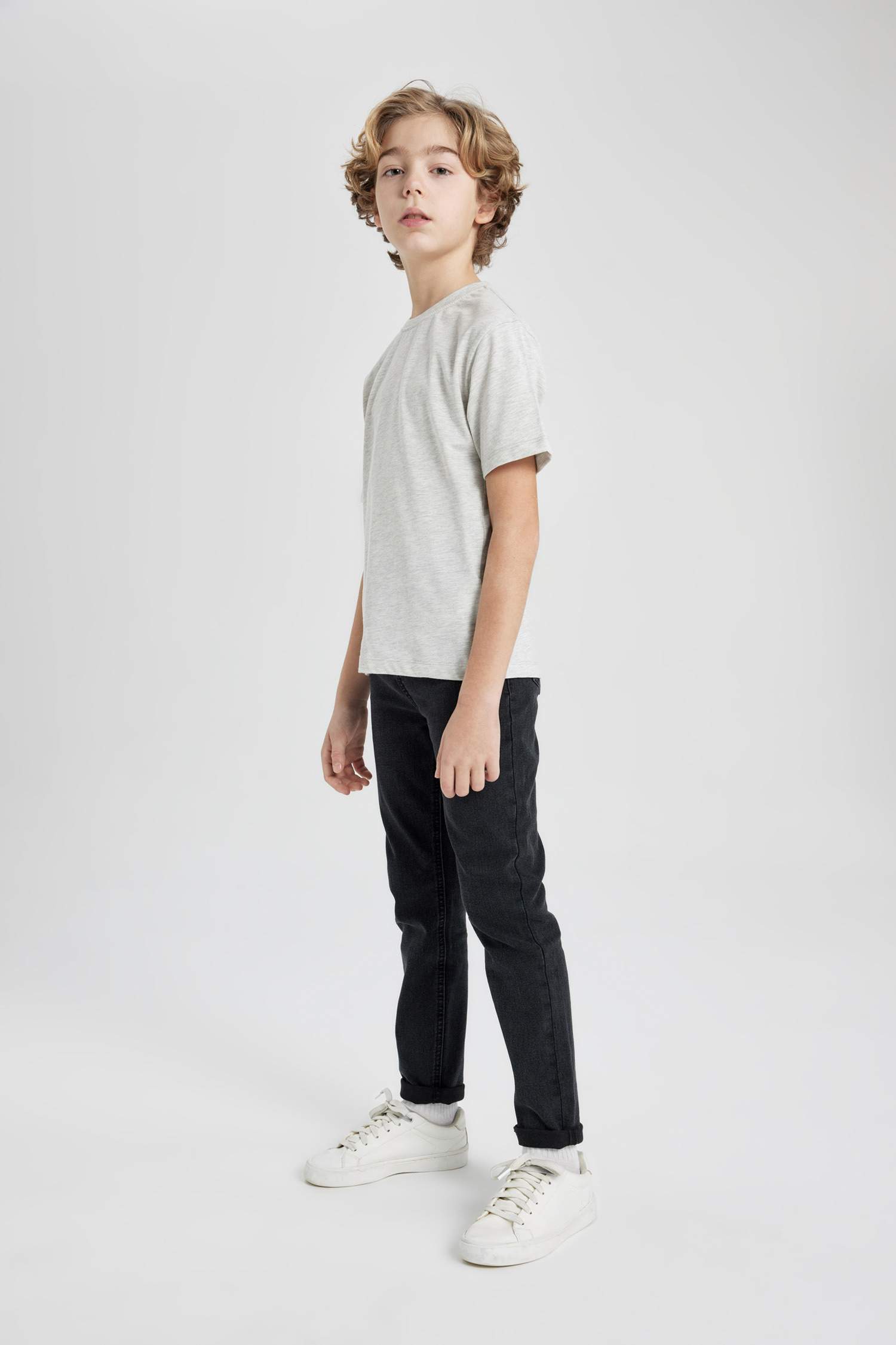 Boy Crew Neck Short Sleeve T-Shirt