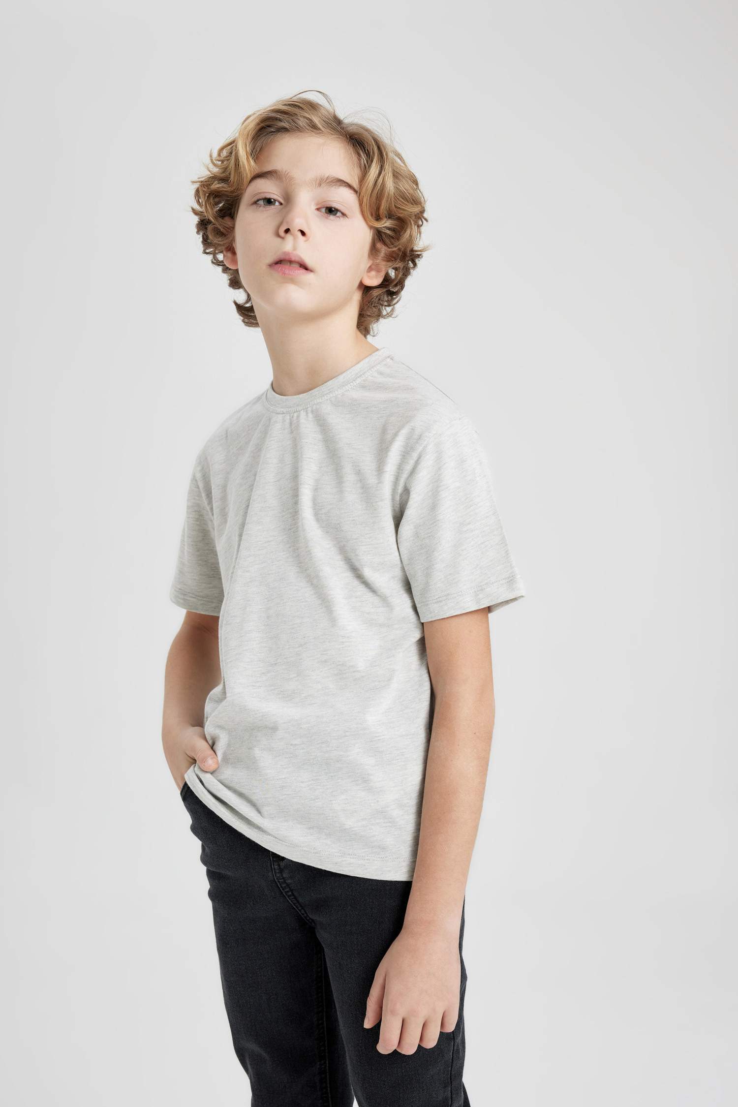 Boy Crew Neck Short Sleeve T-Shirt