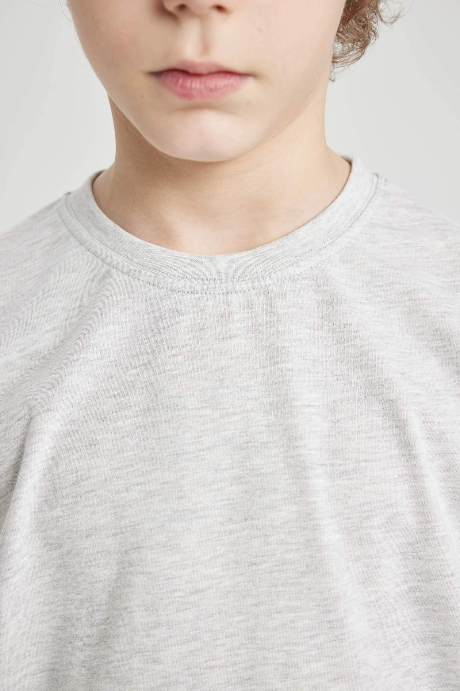 T-Shirt à Manches Courtes et Col rond pour Garçon