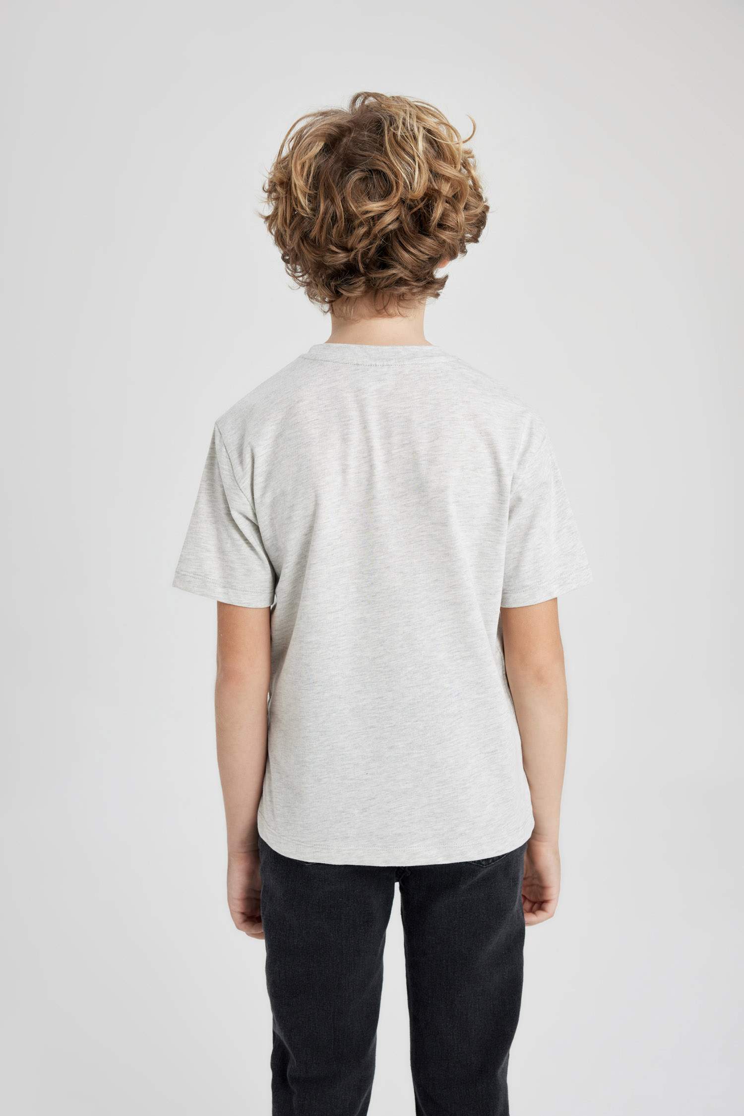 T-Shirt à Manches Courtes et Col rond pour Garçon