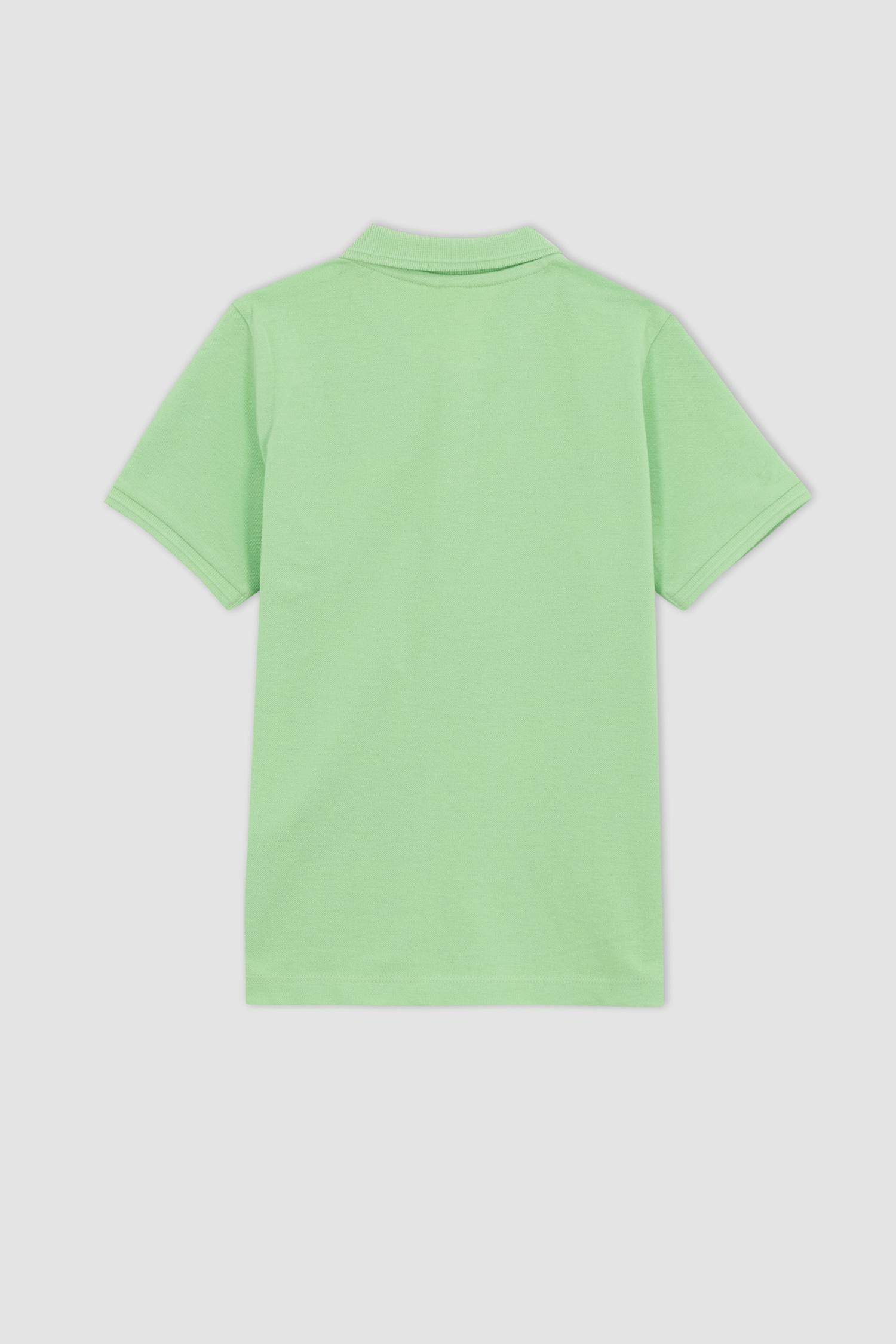 Ұлдарға поло жаға қысқа жеңді Қысқа Жеңді Поло Футболка