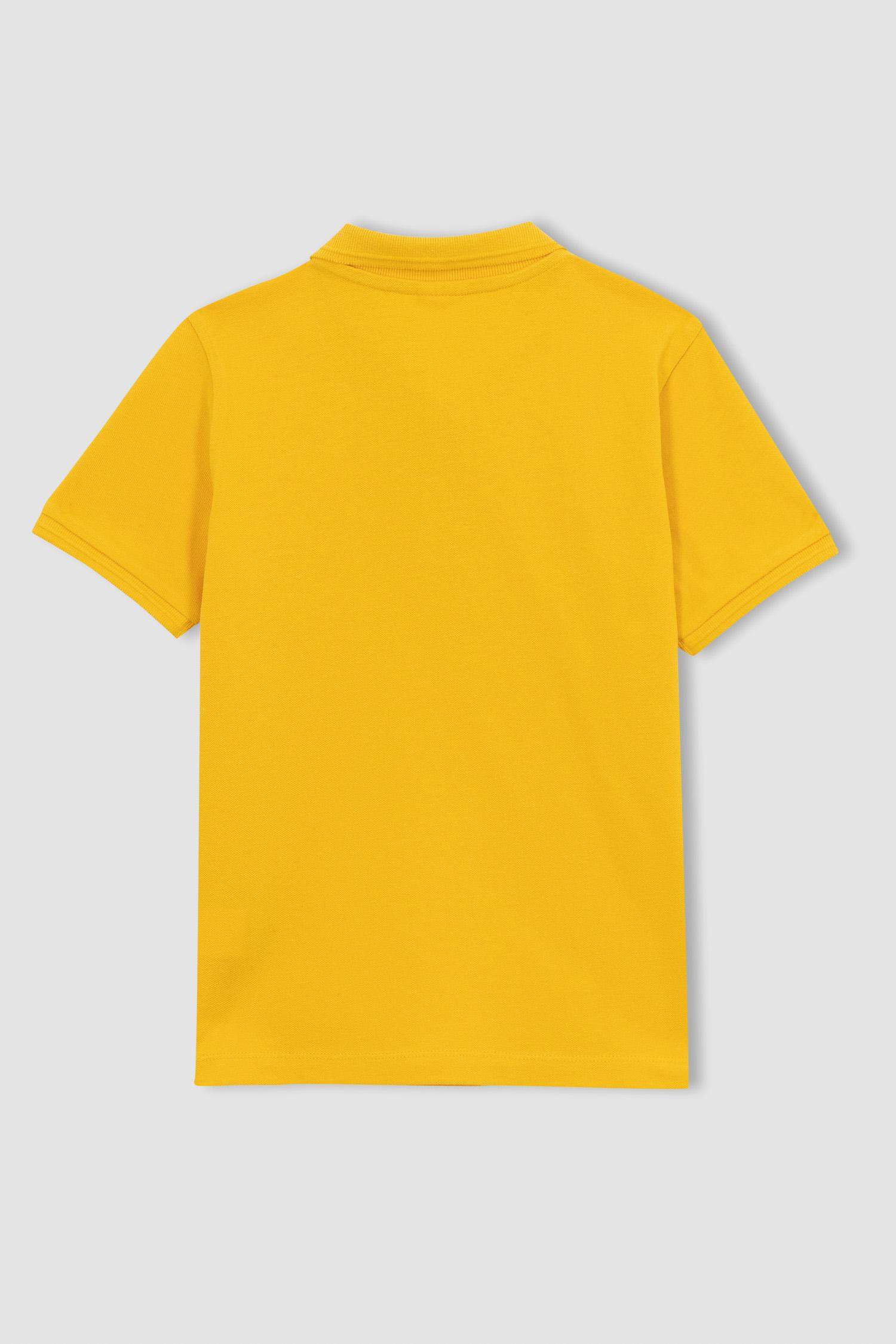 Футболка поло стандартного кроя для мальчиков, Школьная коллекция