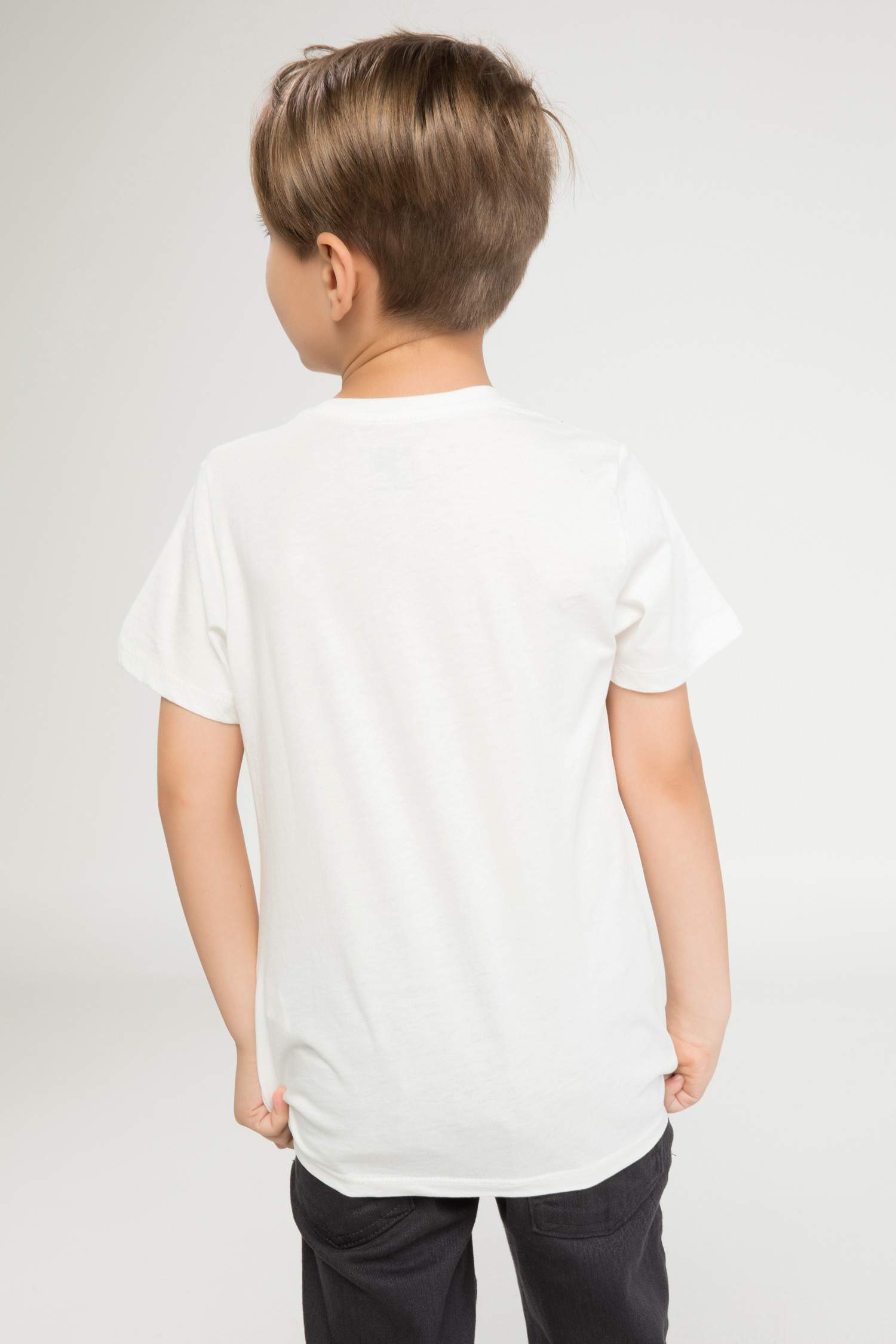 Defacto Bisiklet Yaka Baskılı T-shirt. 3