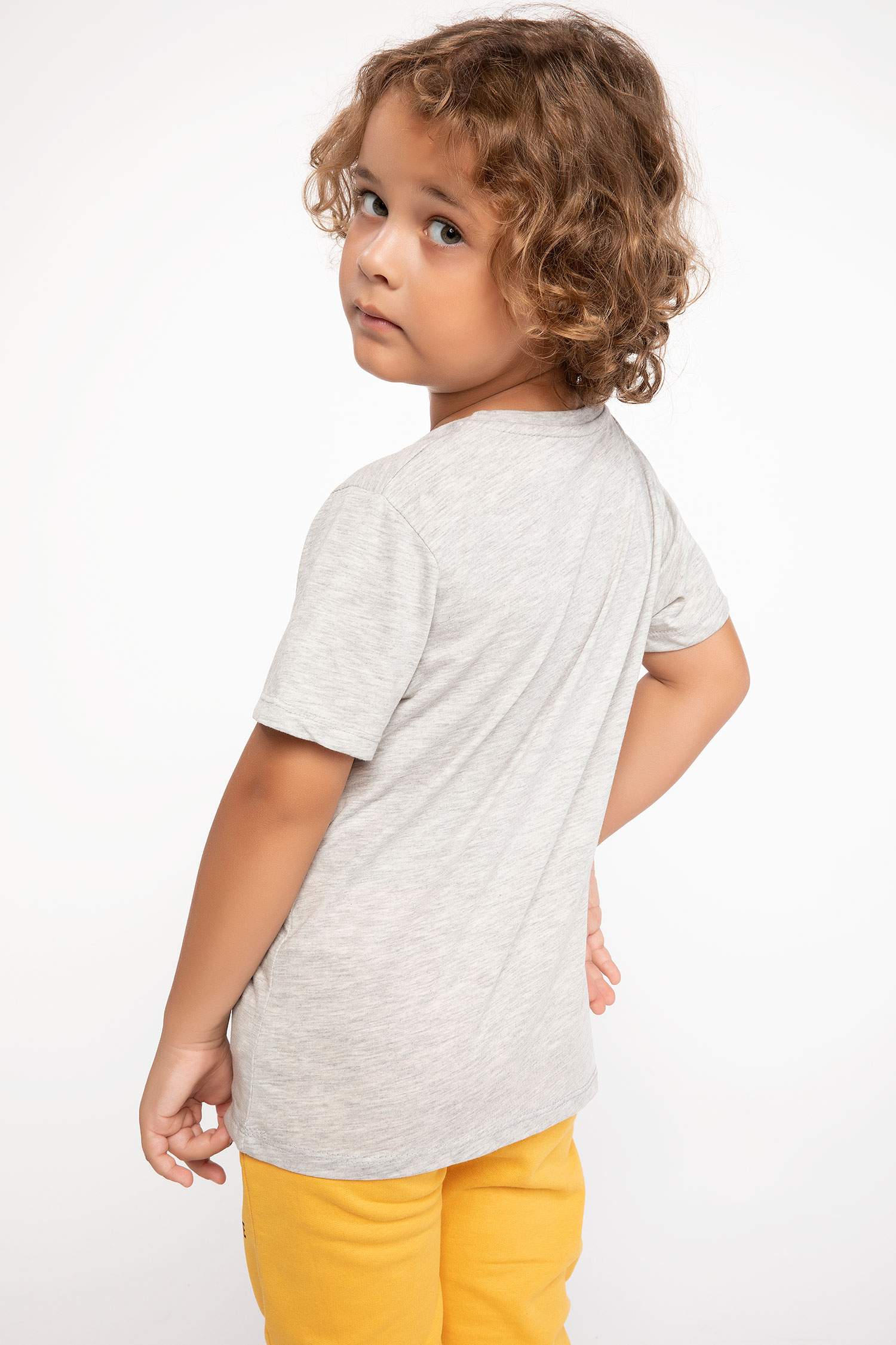 Defacto Baskılı T-shirt. 3